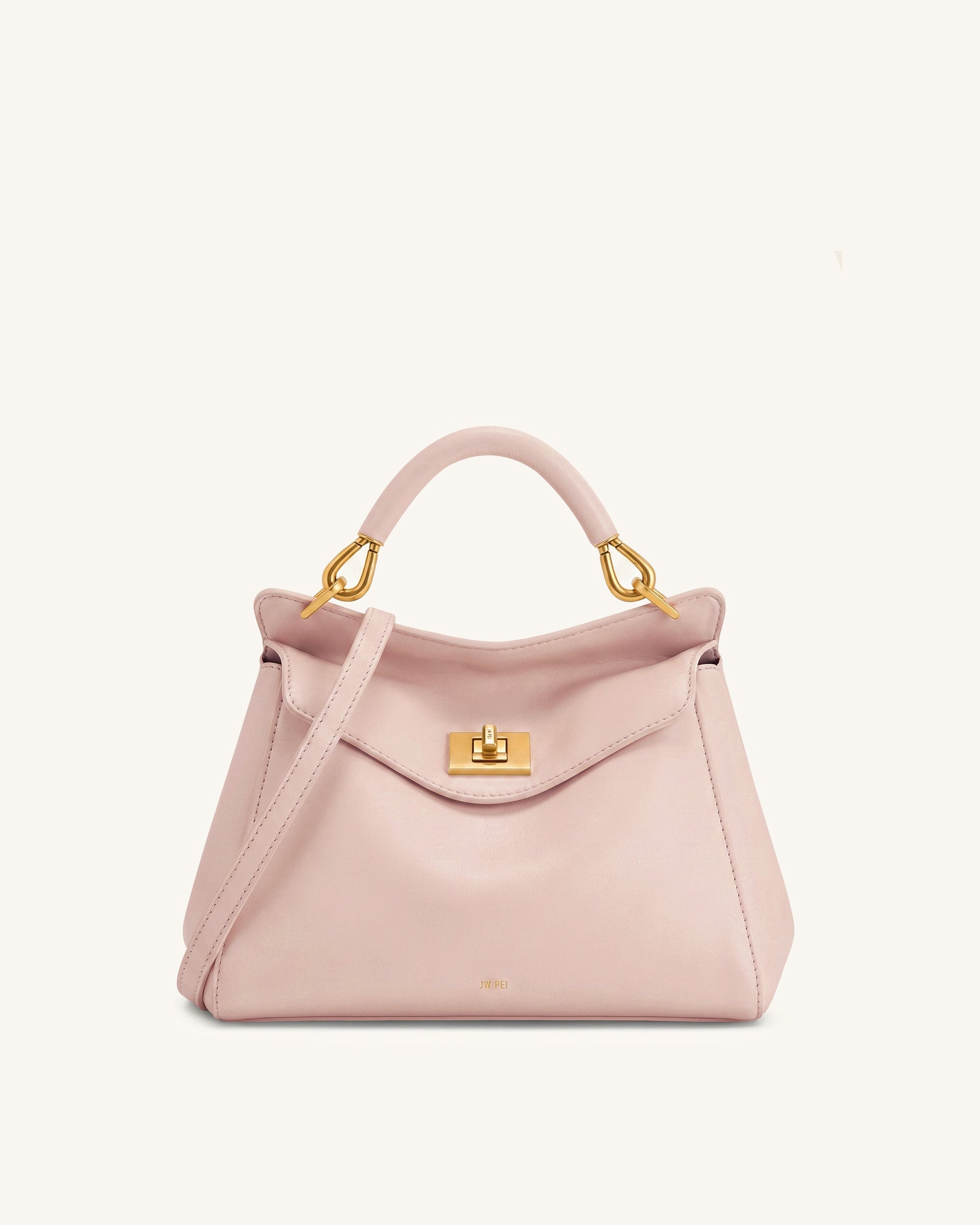Lucia Classic Top Handle Bag - Pink | JW PEI