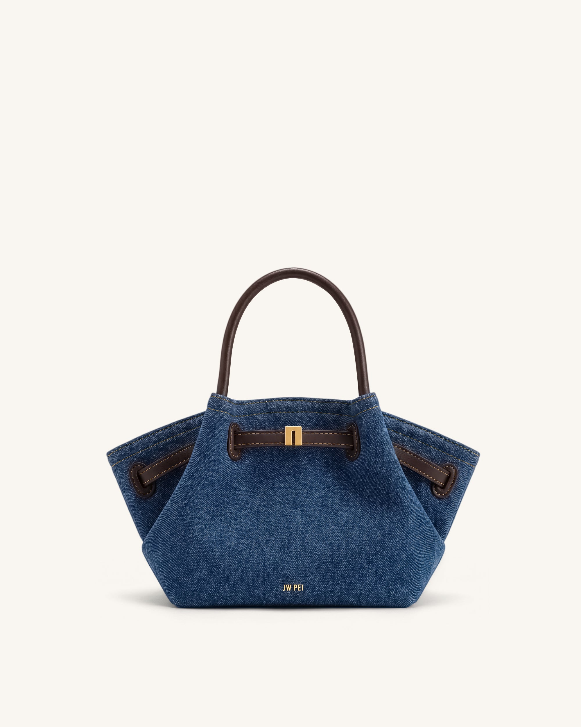 Hana Mini Tote Bag - Blue Denim | JW PEI