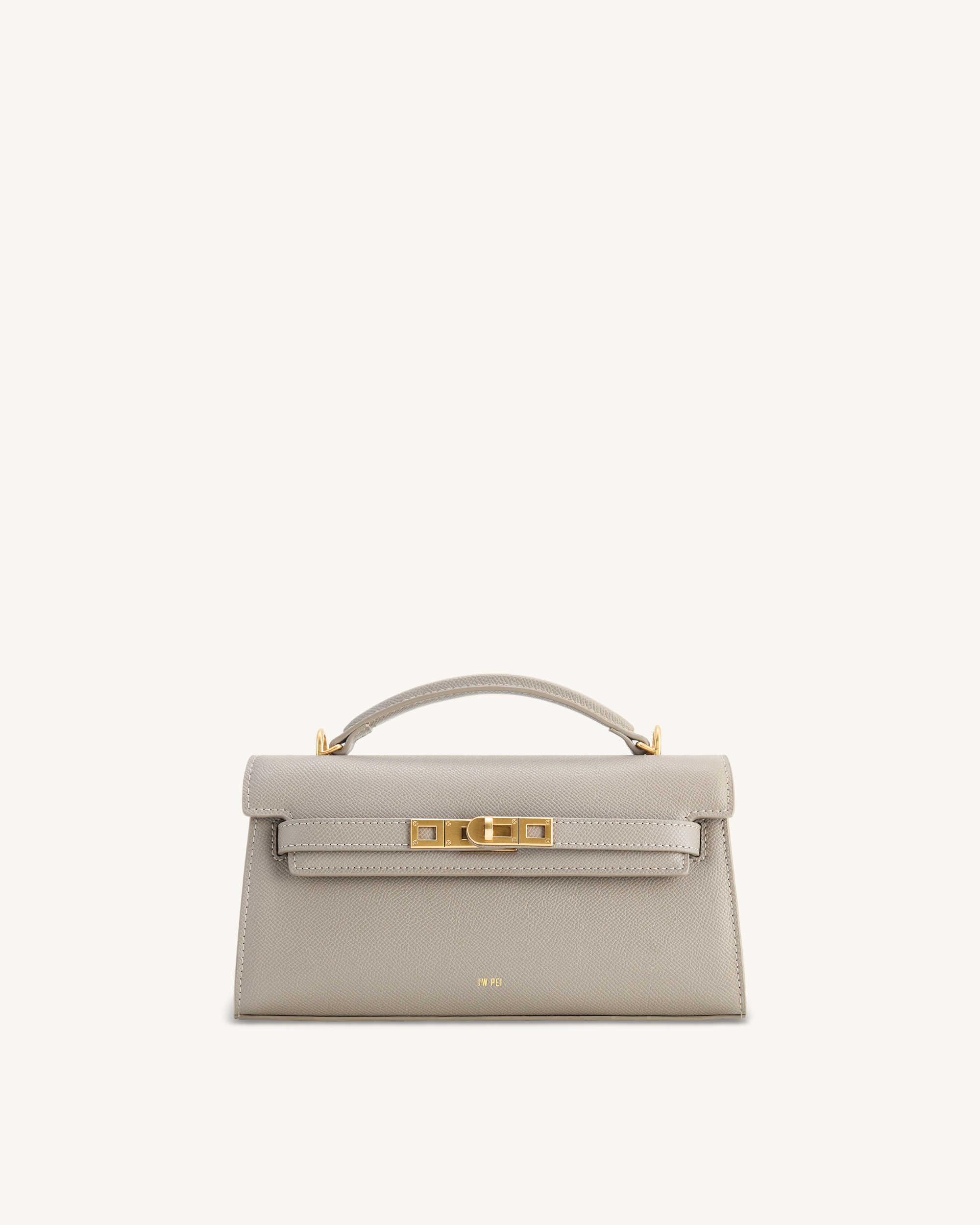 Noor Top Handle Bag - Elephant Gray | JW PEI Noor Top Handle Bag - Elephant Gray | JW PEI