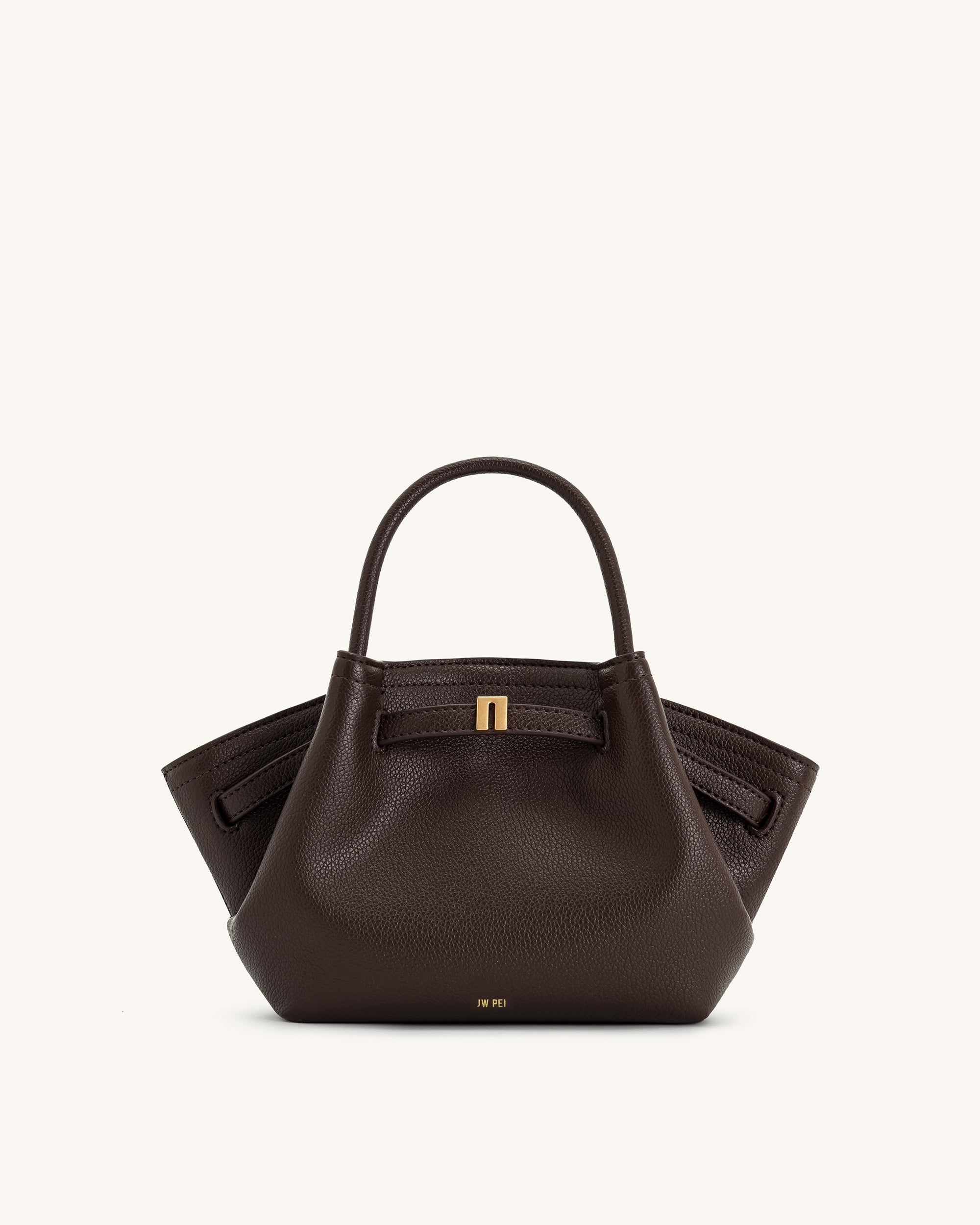 Hana Mini Tote Bag - Dark Brown | JW PEI