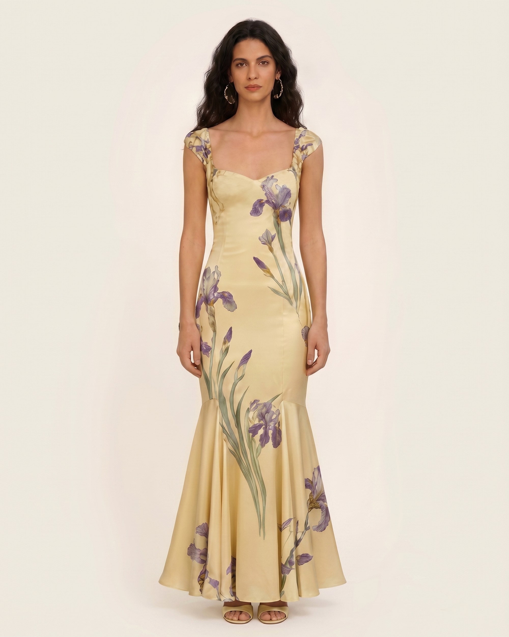 mermaid style maxi dress African mermaid dress, Ankara mermaid dress, African print dress, African outfit, African maxi dress, Women African clothing, Ankara gown