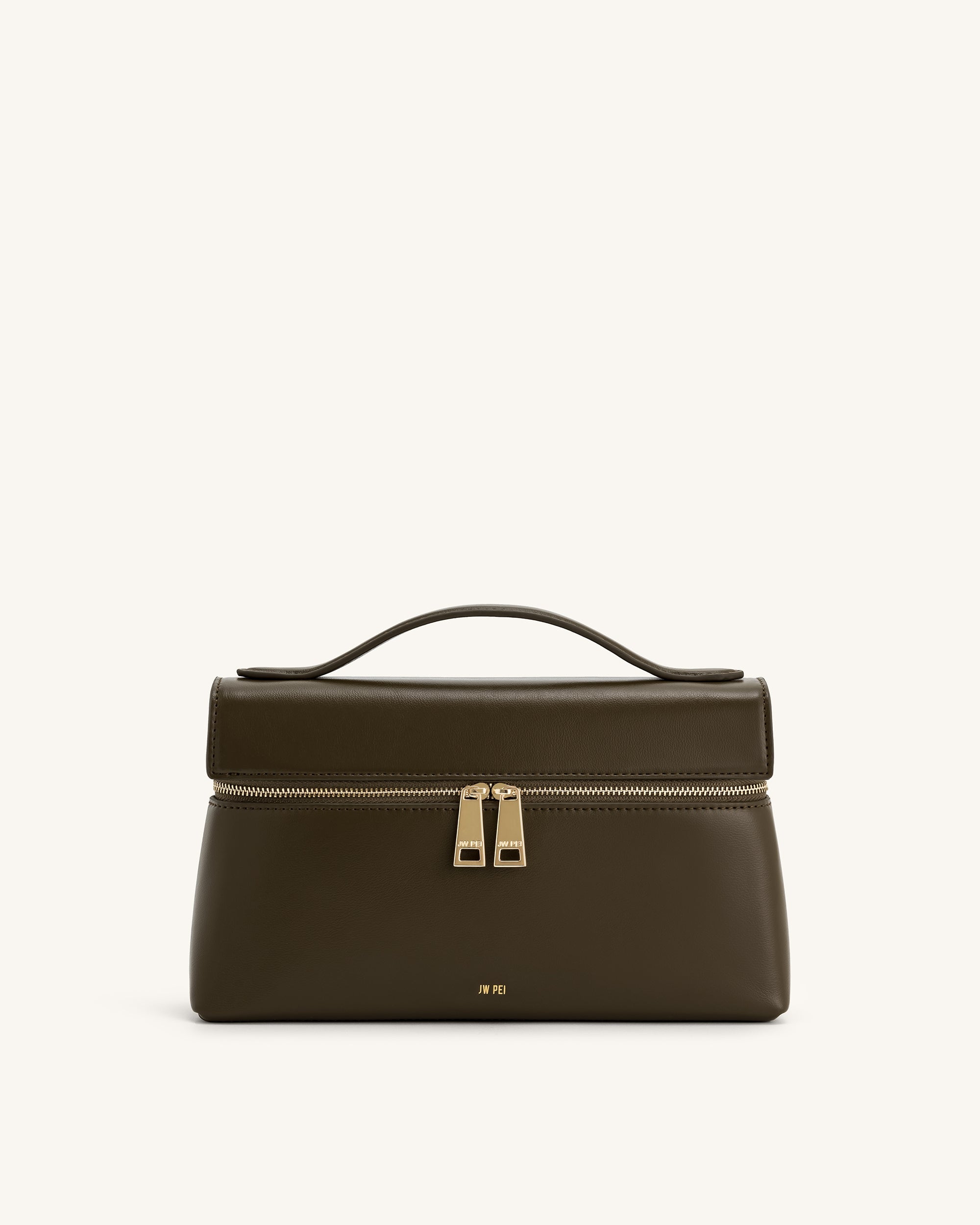 Thea Top Handle Bag - Dark Olive | JW PEI