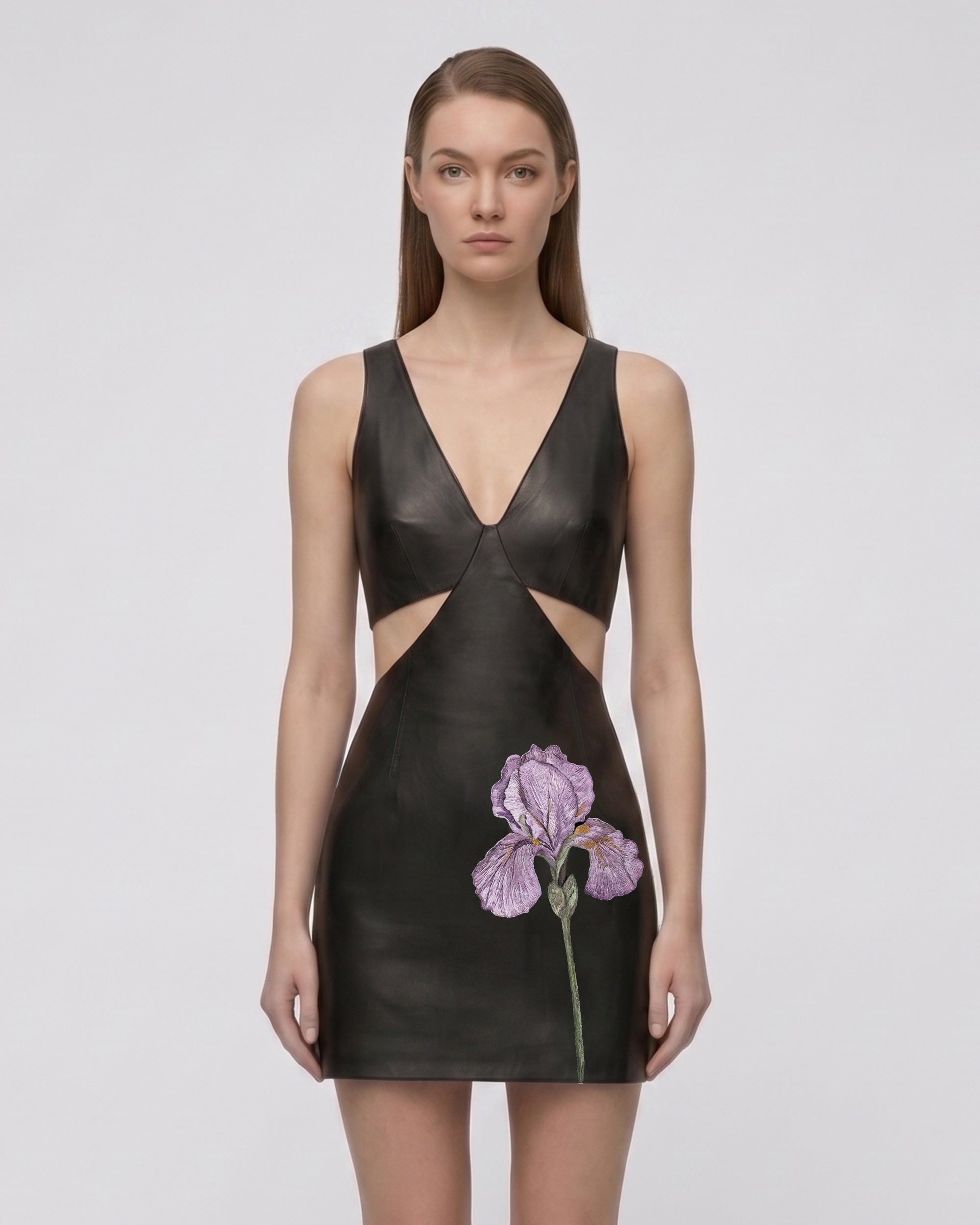 iris bodycon dress Sheer Luck Ariel Off-Shoulder Ruched Bodycon Dress (Vintage Iris Pink)   MUE NEW YORK