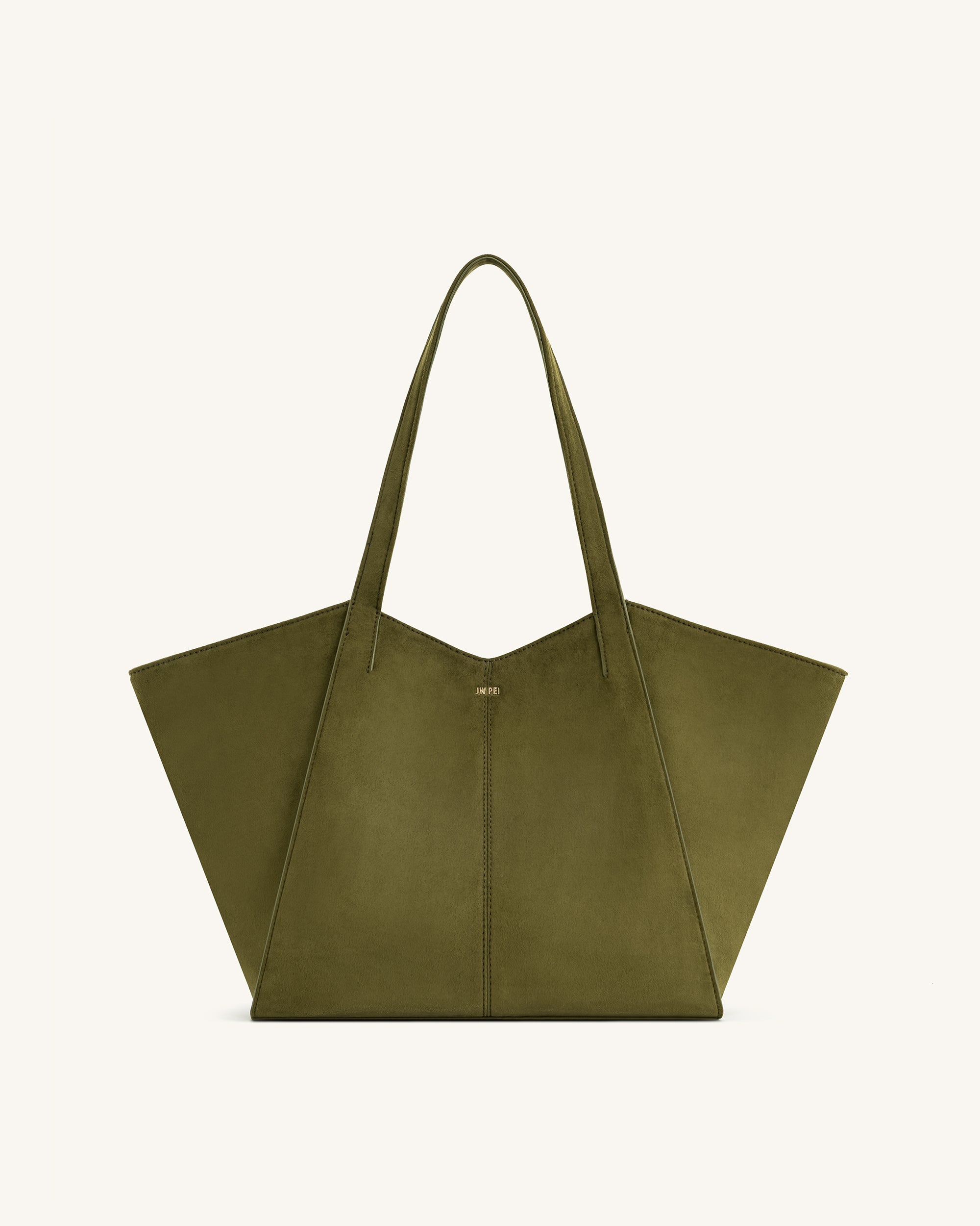 Kiana Large Capacity Tote Bag - Dark Olive | JW PEI