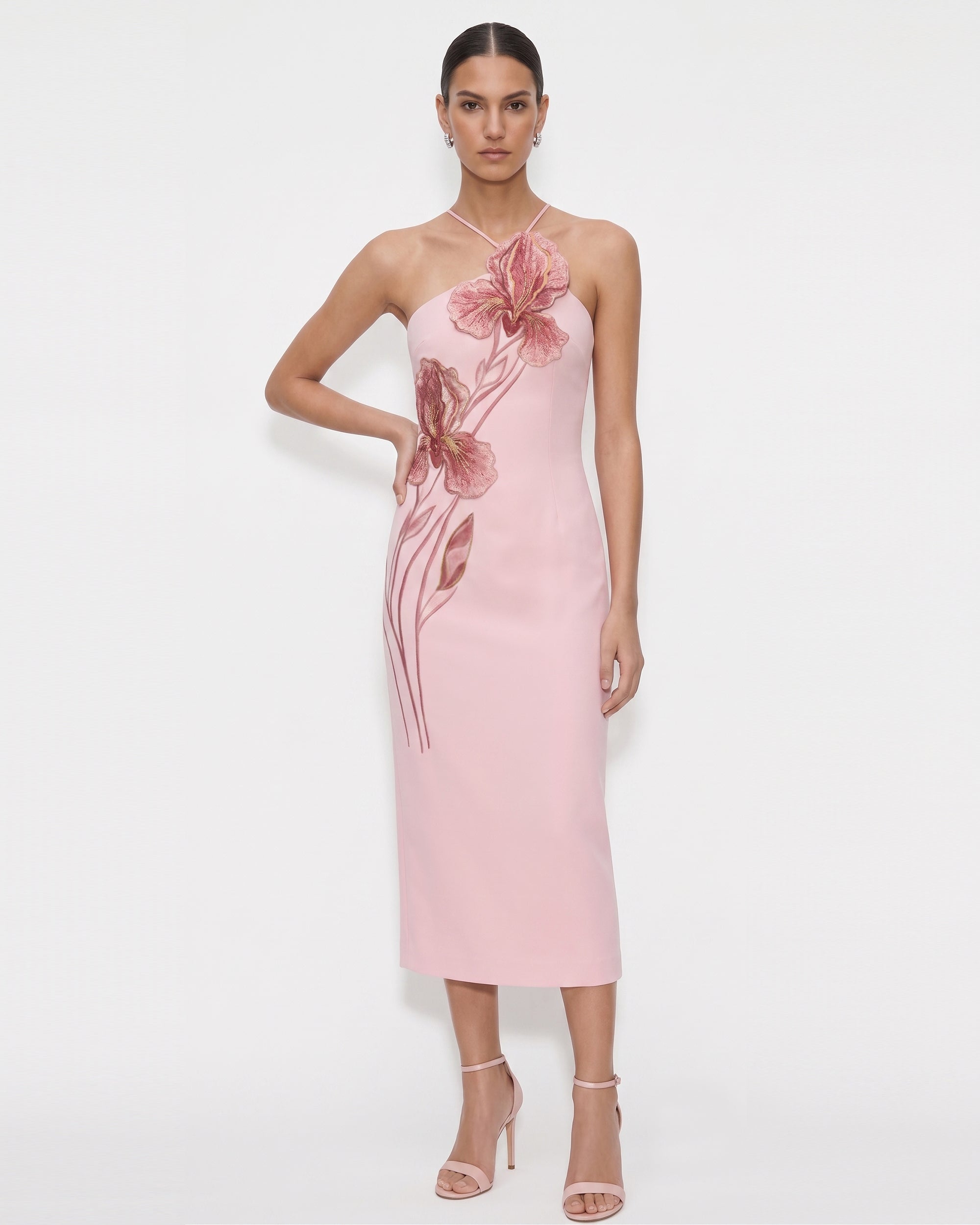 iris pink dress Mini Dress Iris