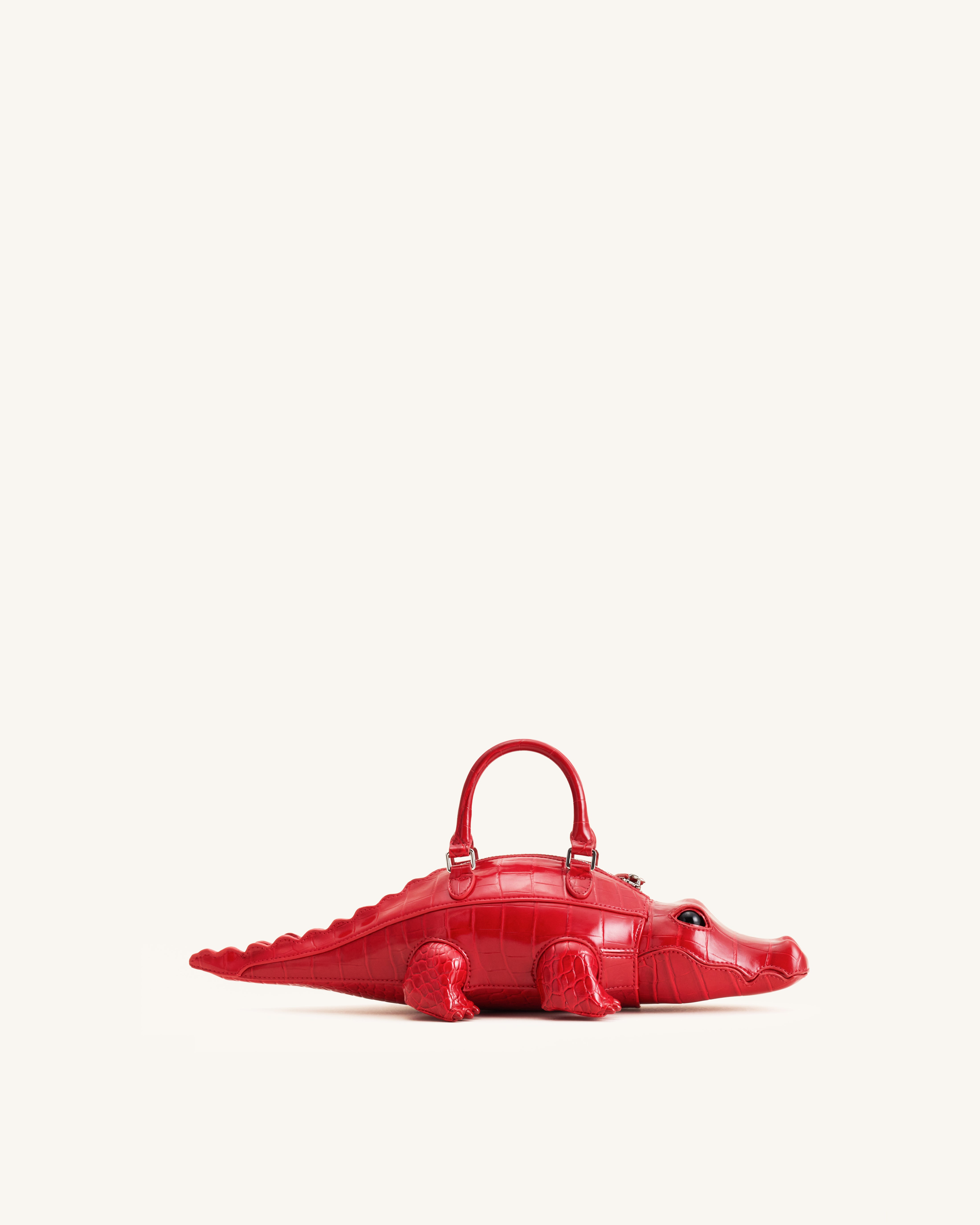 Jayden Crocodile Novelty Handbag - Red | JW PEI