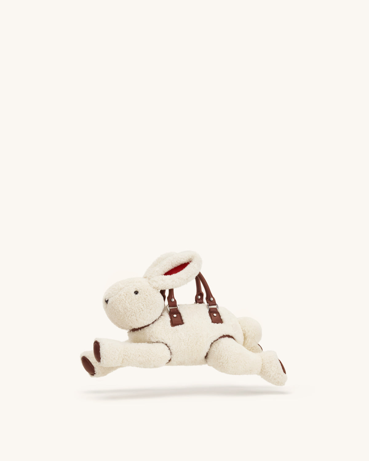 Bella Bunny Shaped Top Handle Bag - White