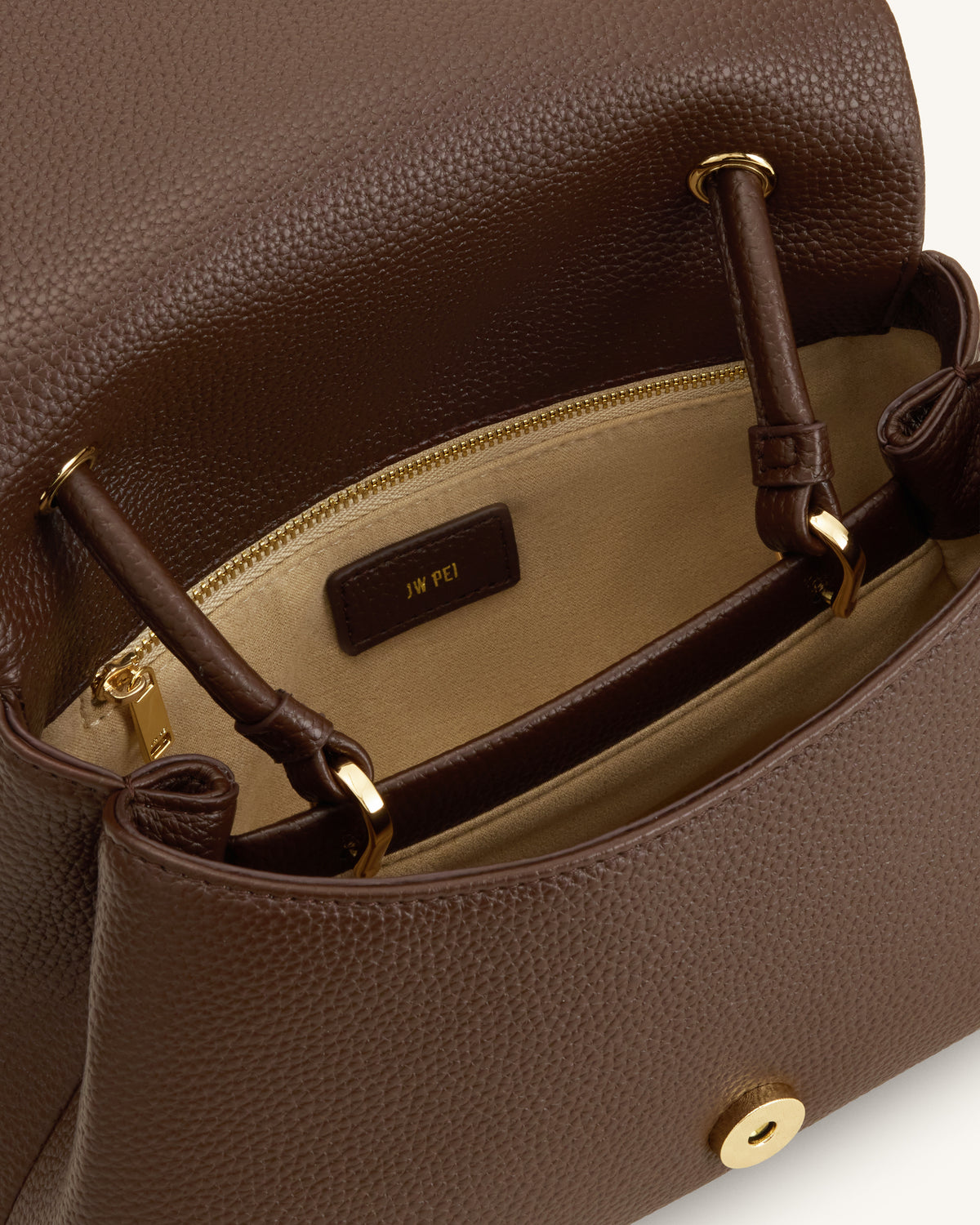 Maya Envelope Shoulder Bag - Brown