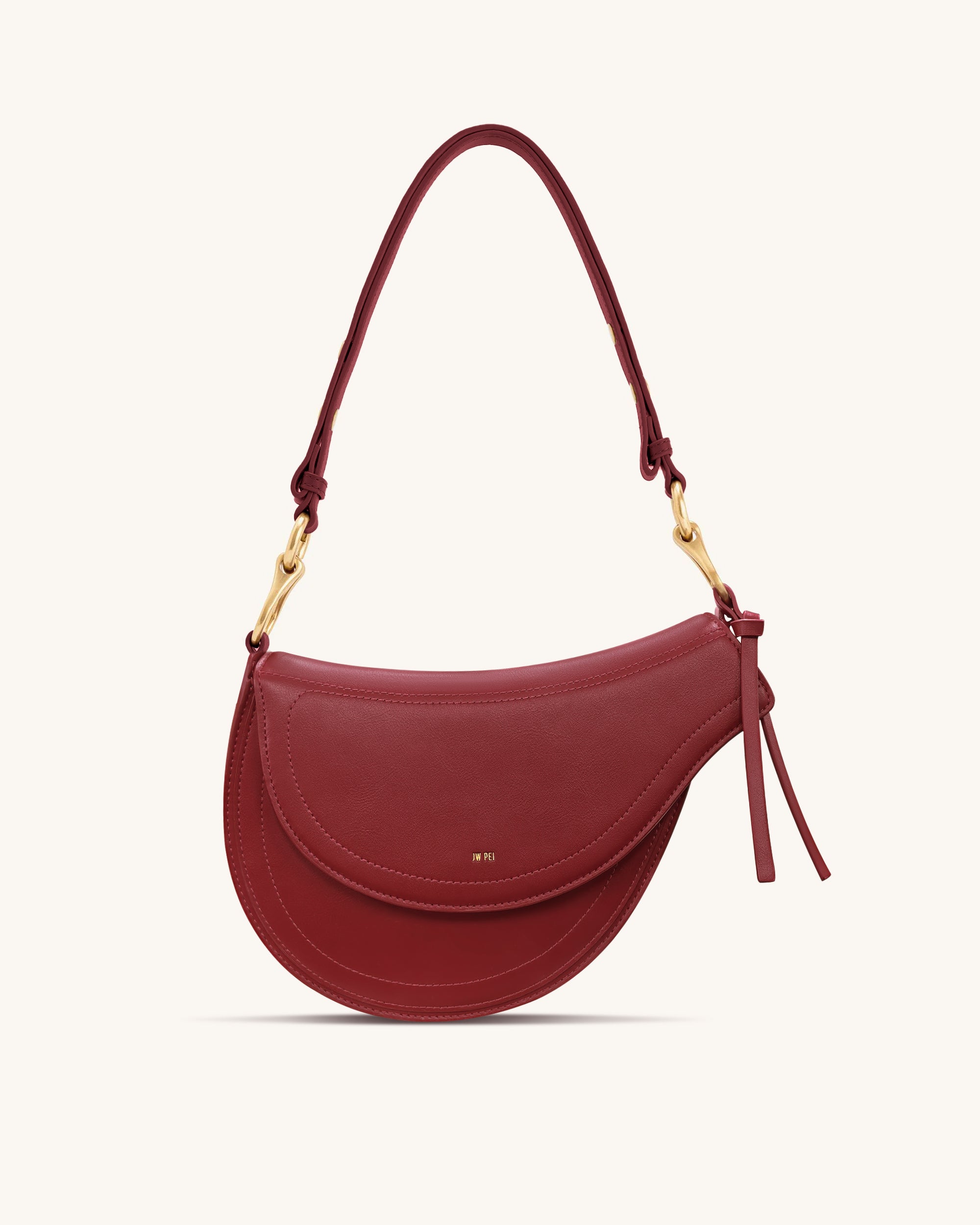 Ashlie Crossbody Bag - Burgundy