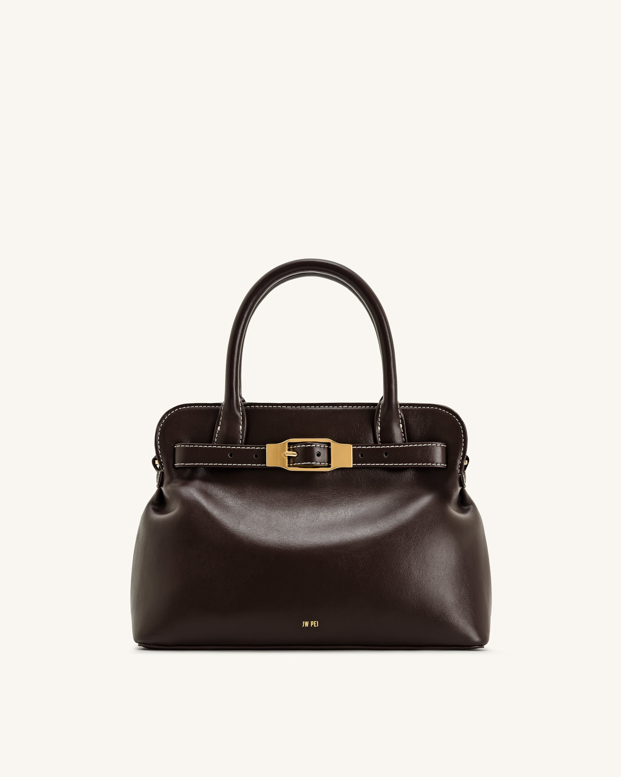Mia Tote Bag - Dark Brown | JW PEI