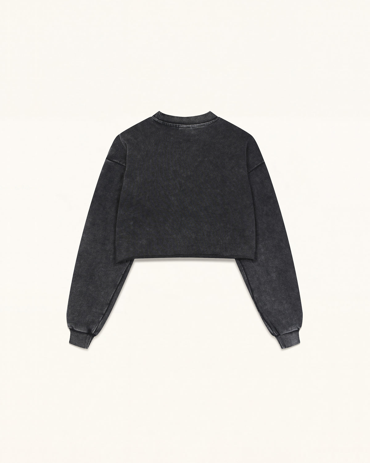 The Enchanted Rhinestone Rose Sweatshirt - Black
