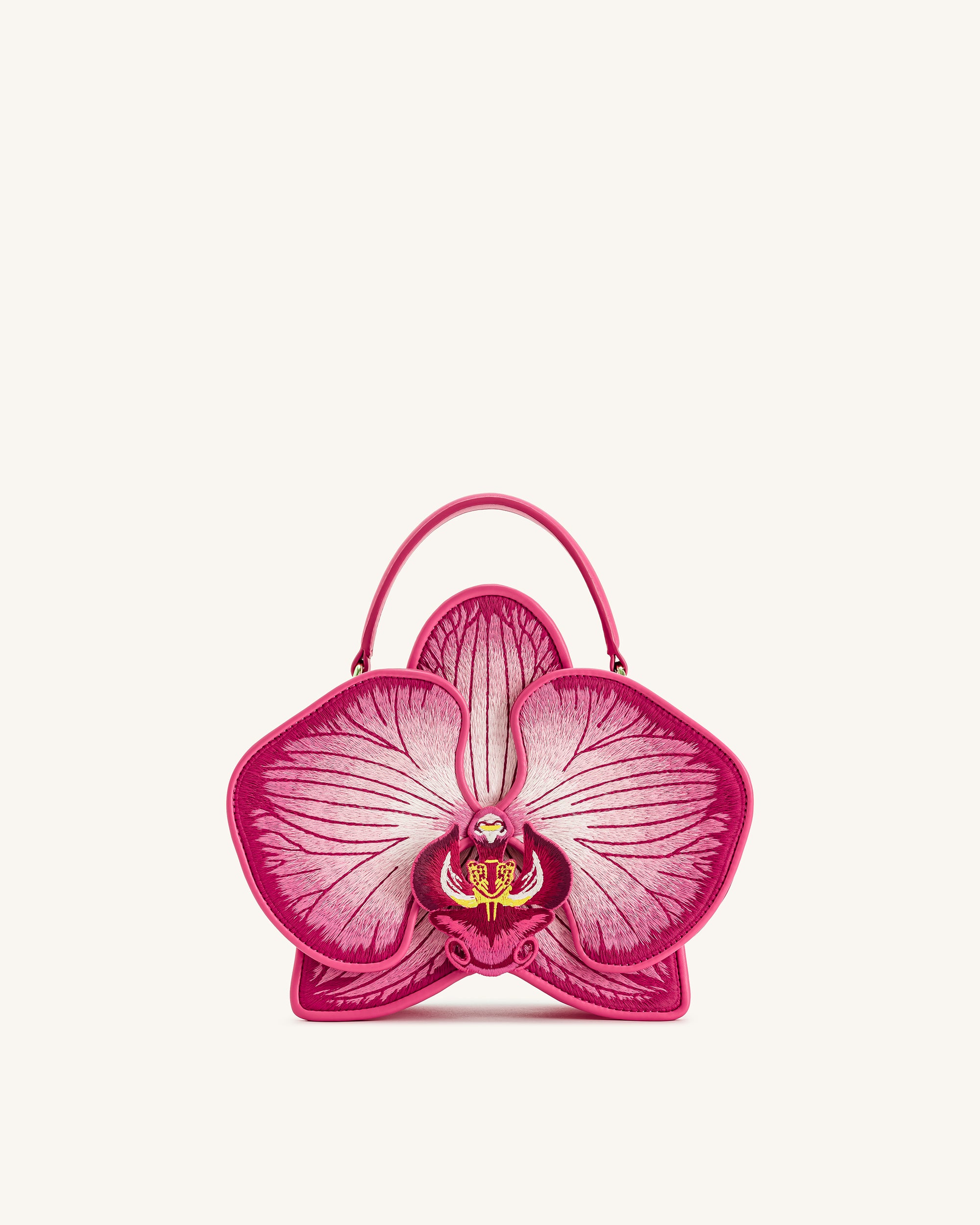 Flora Orchid Shaped Top Hand Bag - Pink | JW PEI
