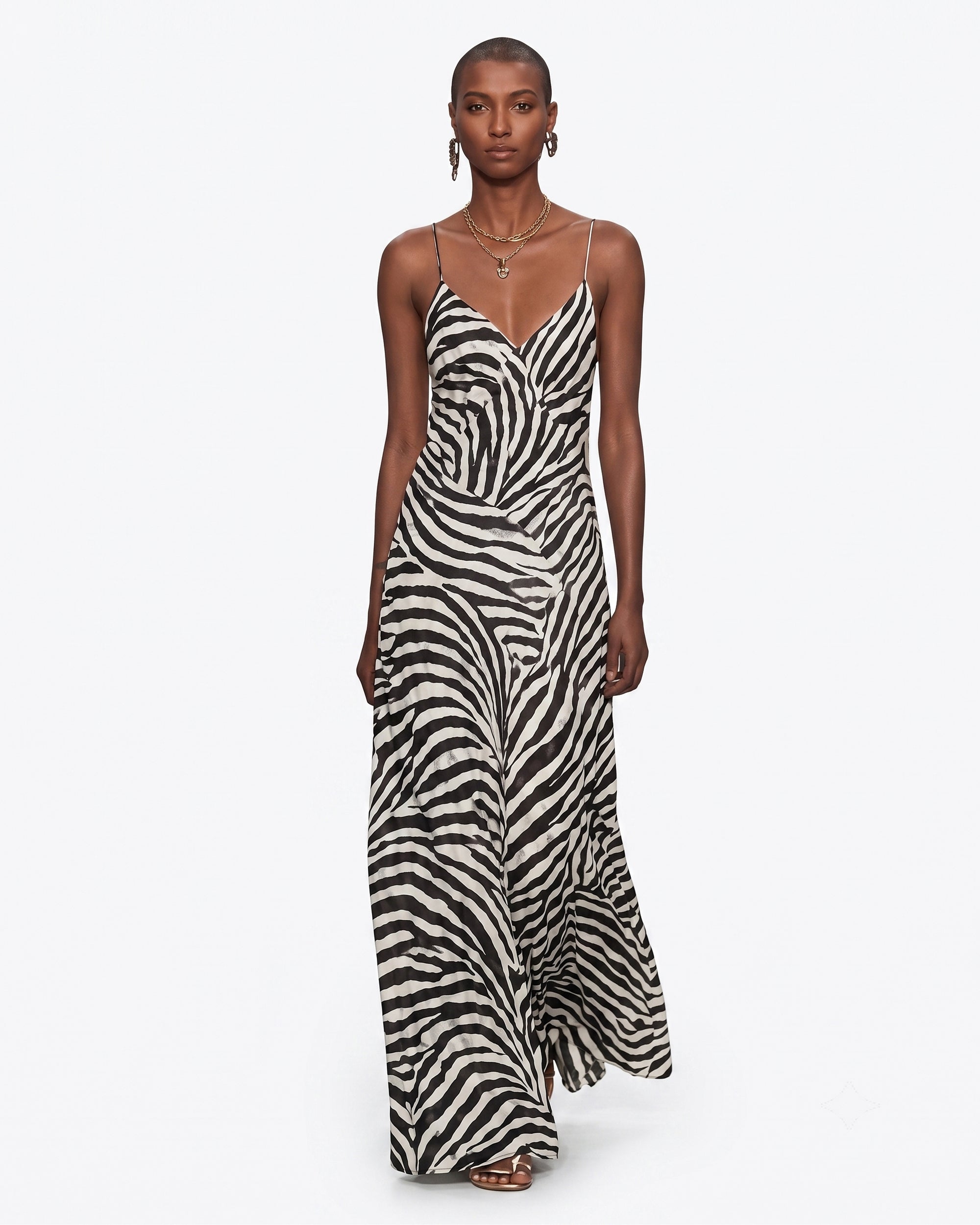 maxi zebra print dress US 2 / ZEBRA