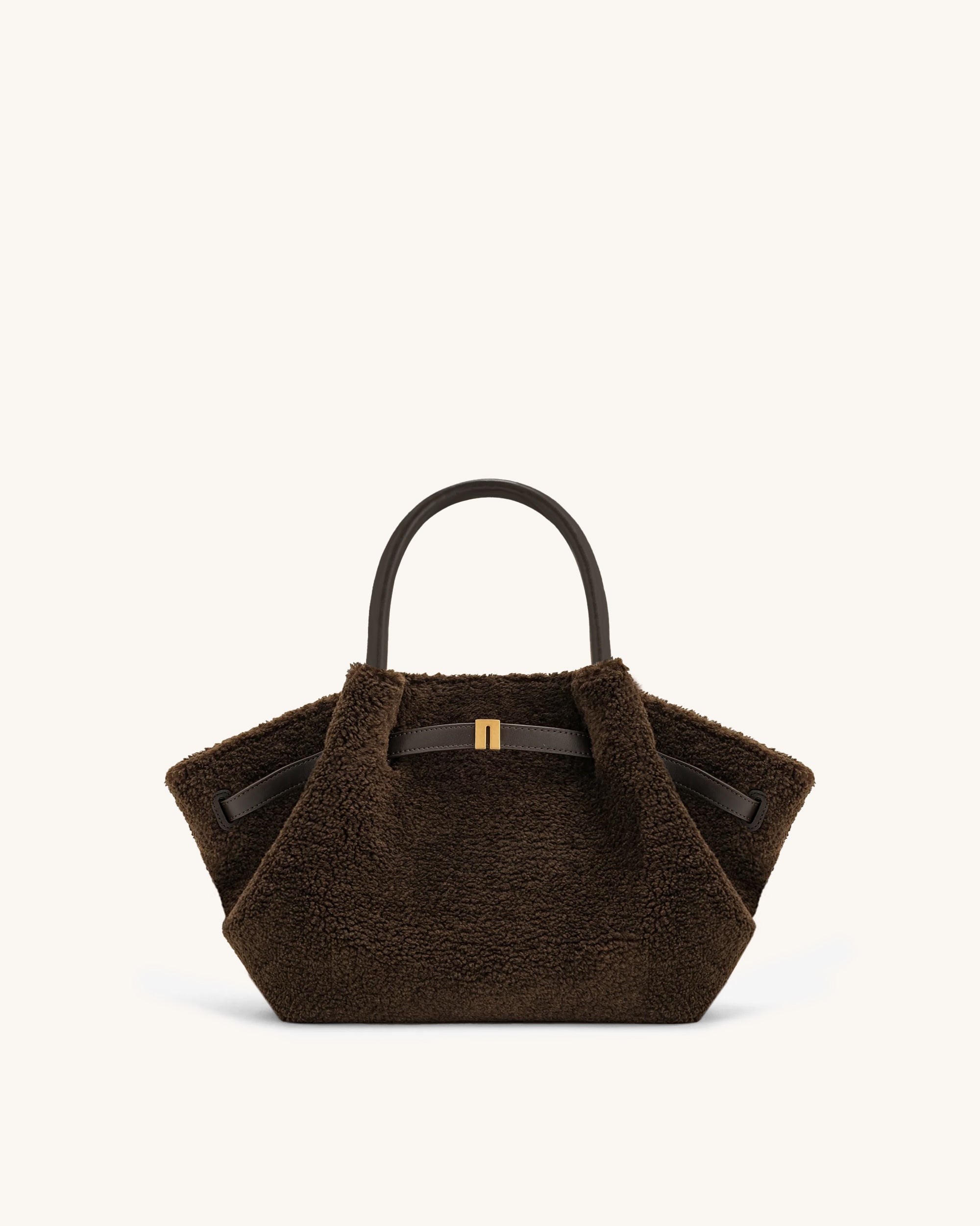 トートバッグ JW PEI FW25 Hana Mini Tote Bag (JH306A03 34) Mini Tote Bag Green Faux Suede Women bag - JW PEI Hana