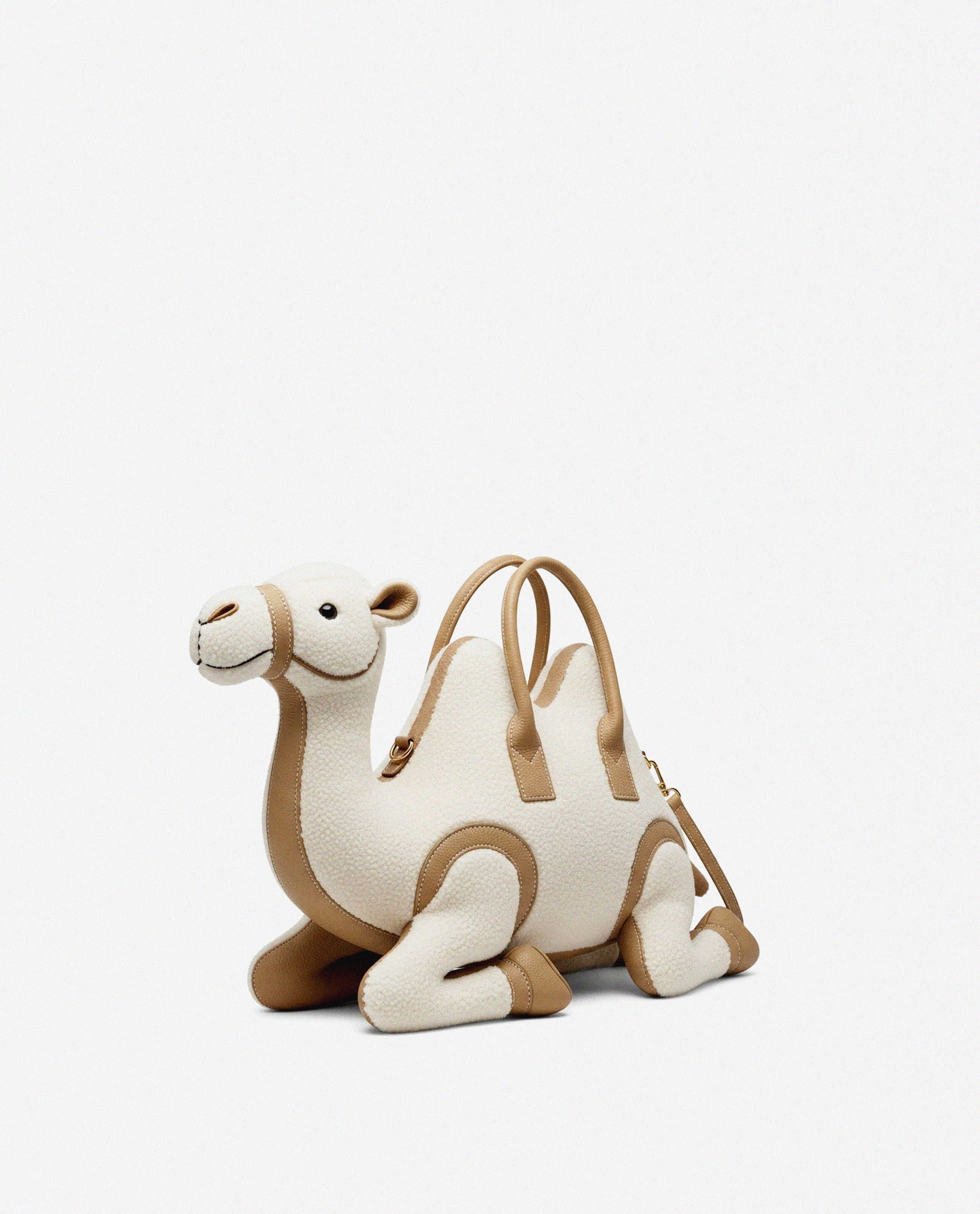 Camel Shaped Bag - Beige