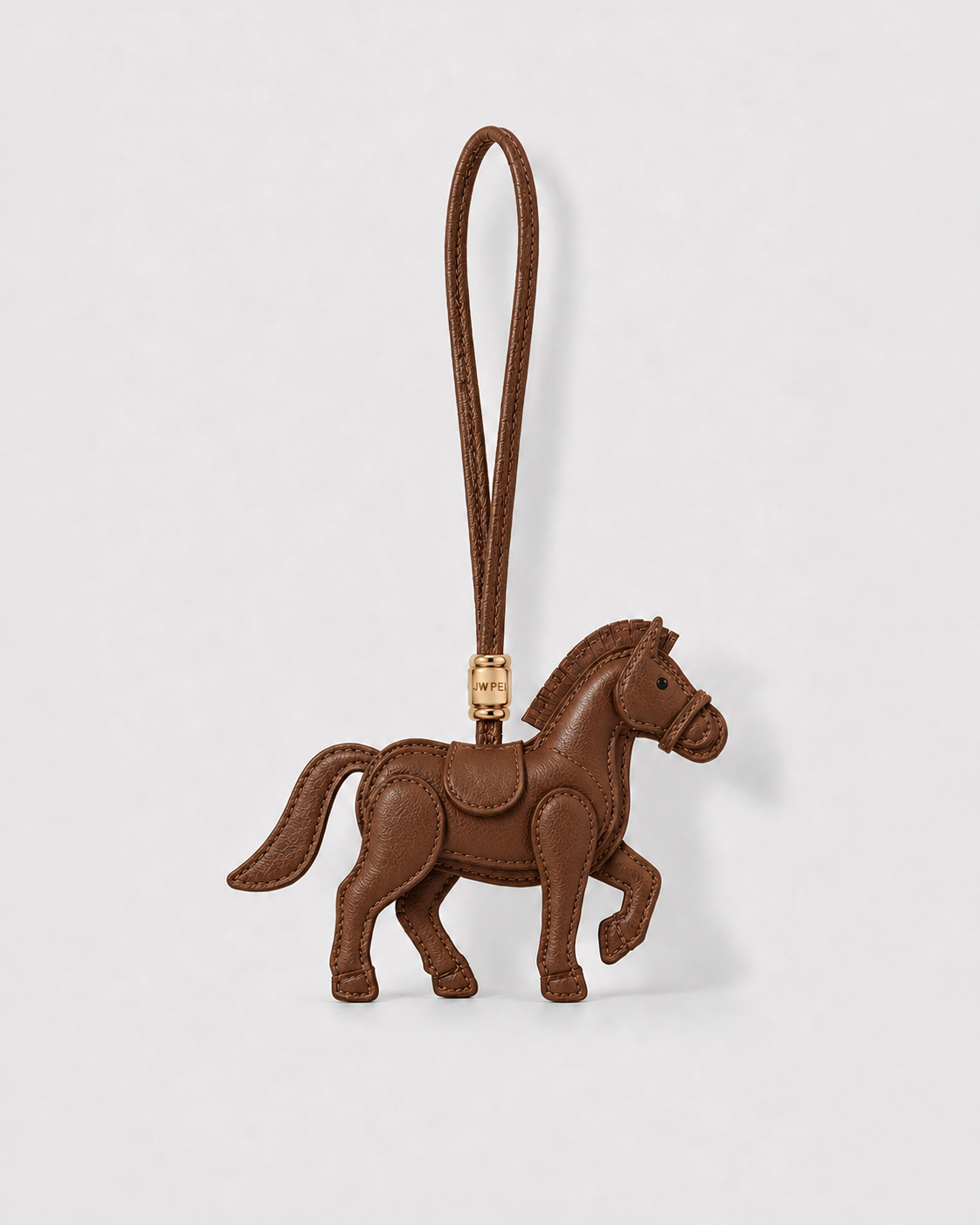 Horse Bag Charm - Brown