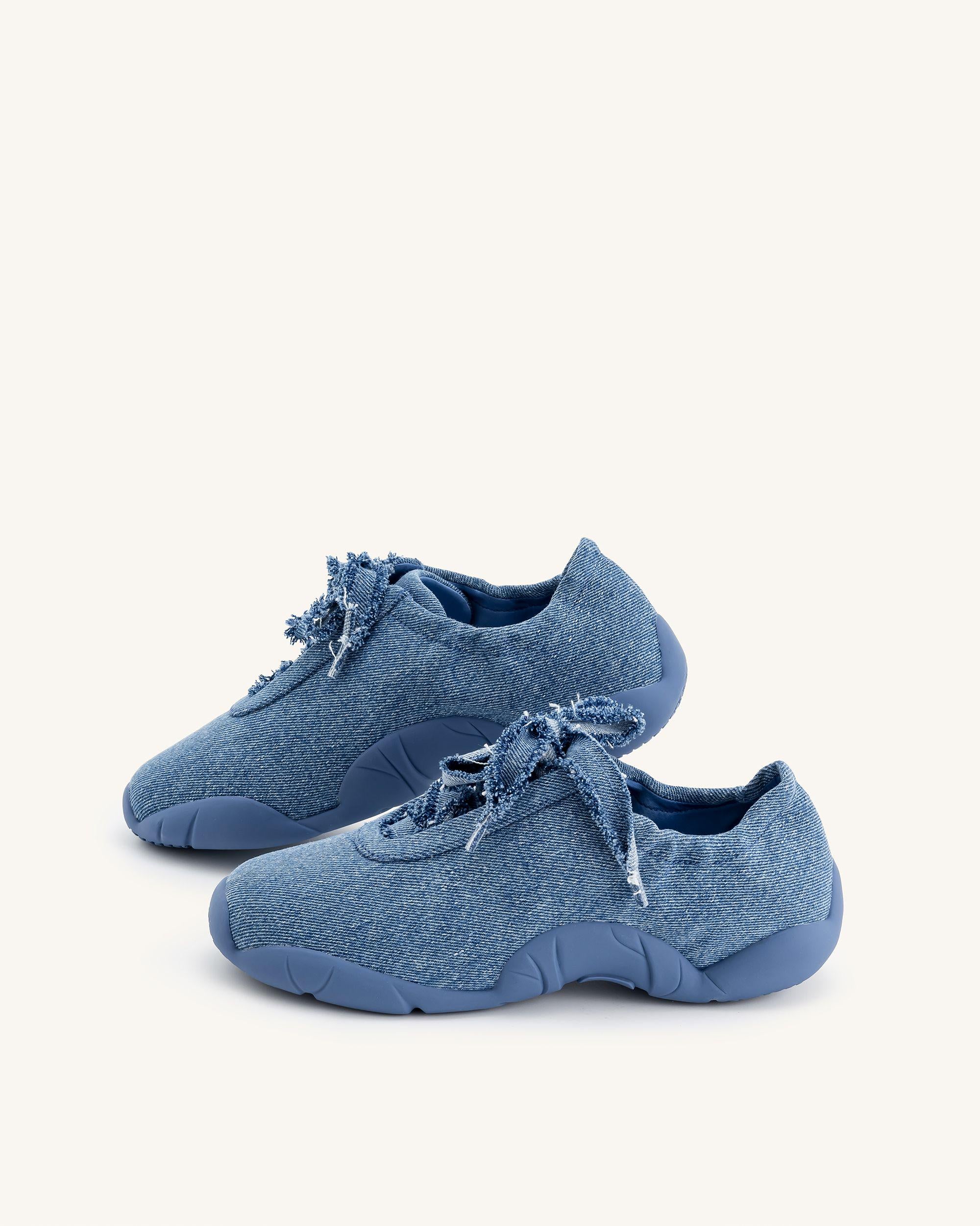 Flavia Ballerina Sneakers - Blue | JW PEI