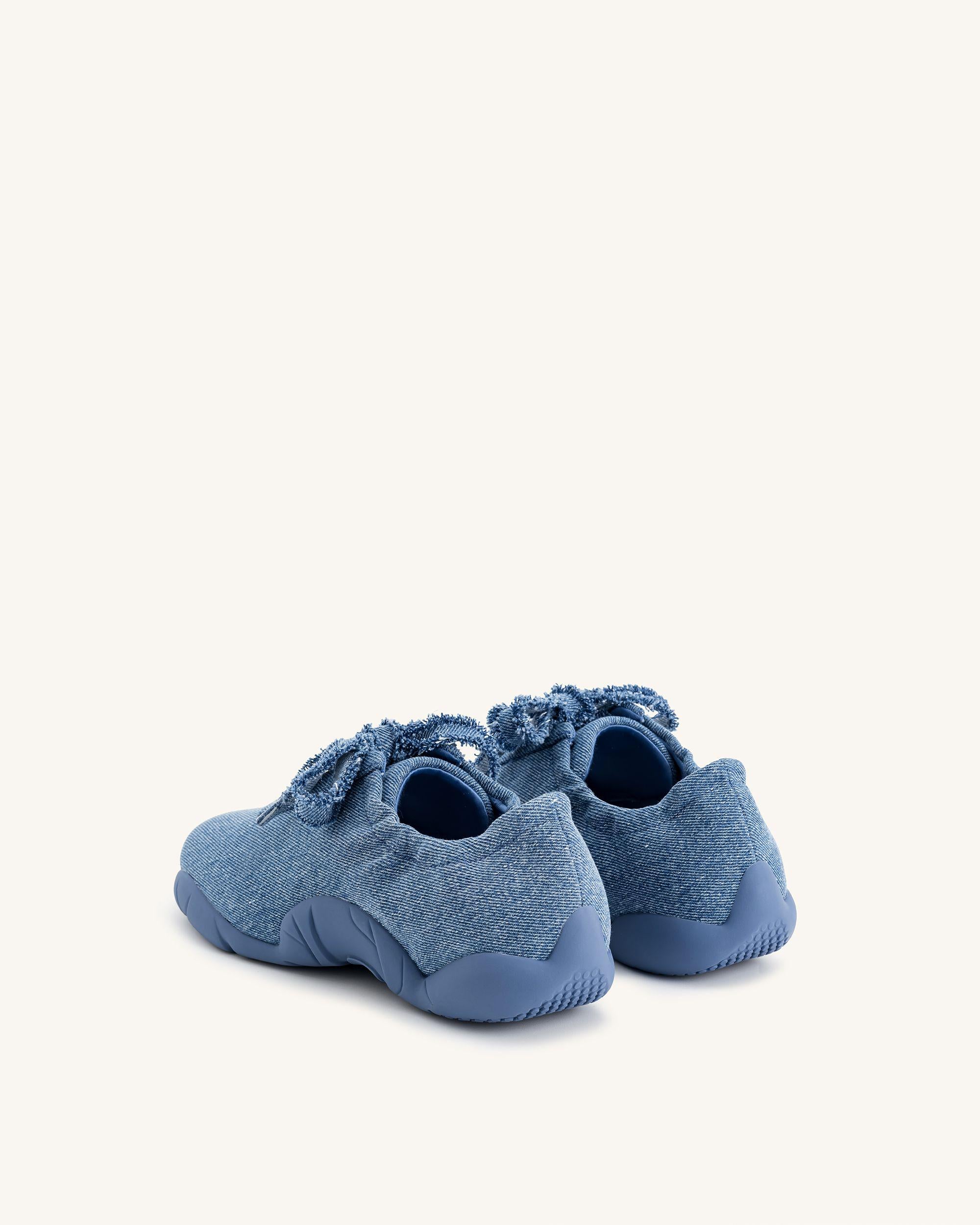 Flavia Ballerina Sneakers - Blue | JW PEI