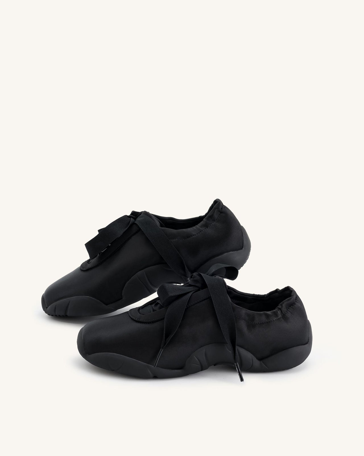 Flavia Ballerina Sneakers - Black