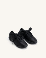 Flavia Ballerina Sneakers - Black