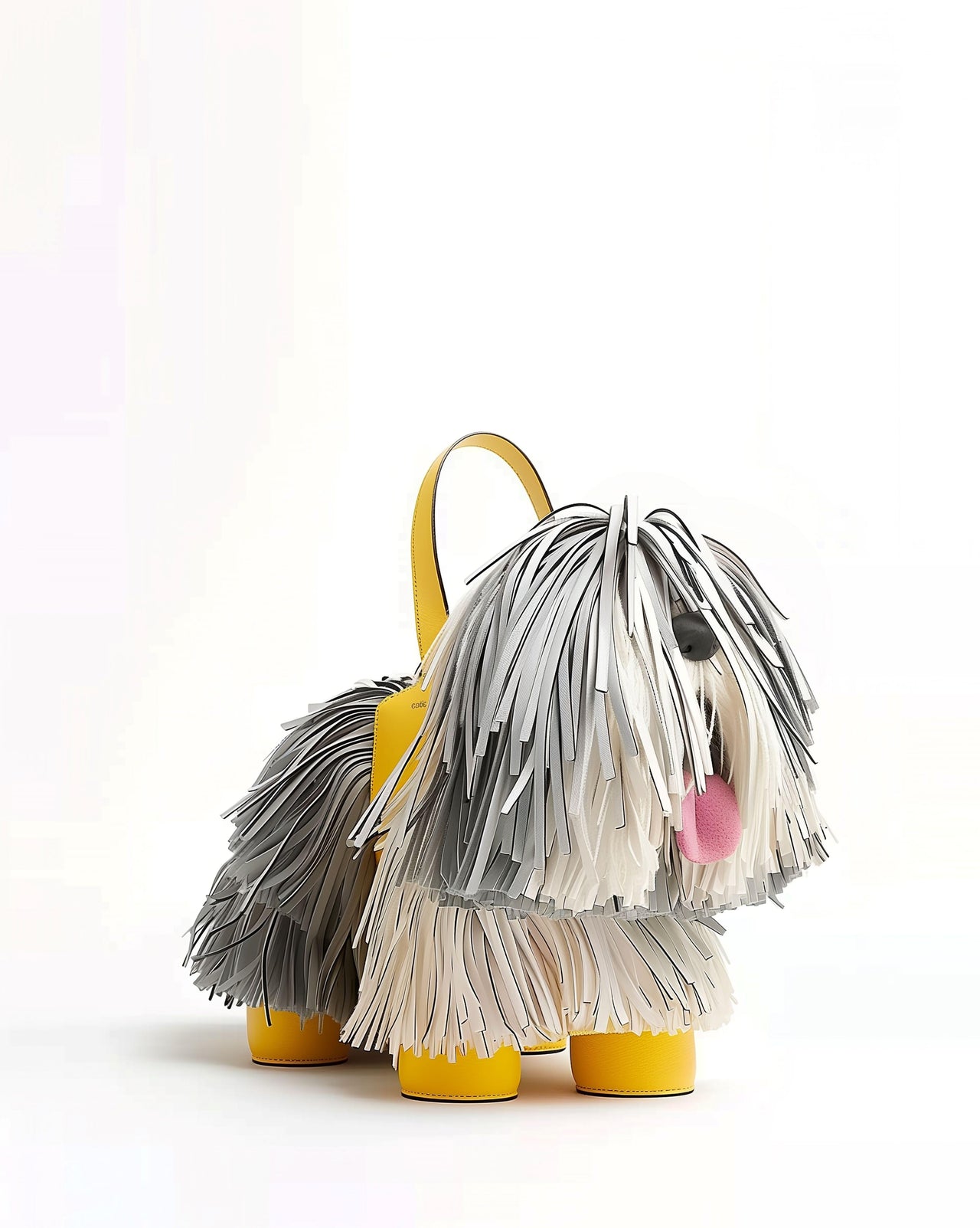 Puppy Shape Handbag - Gray