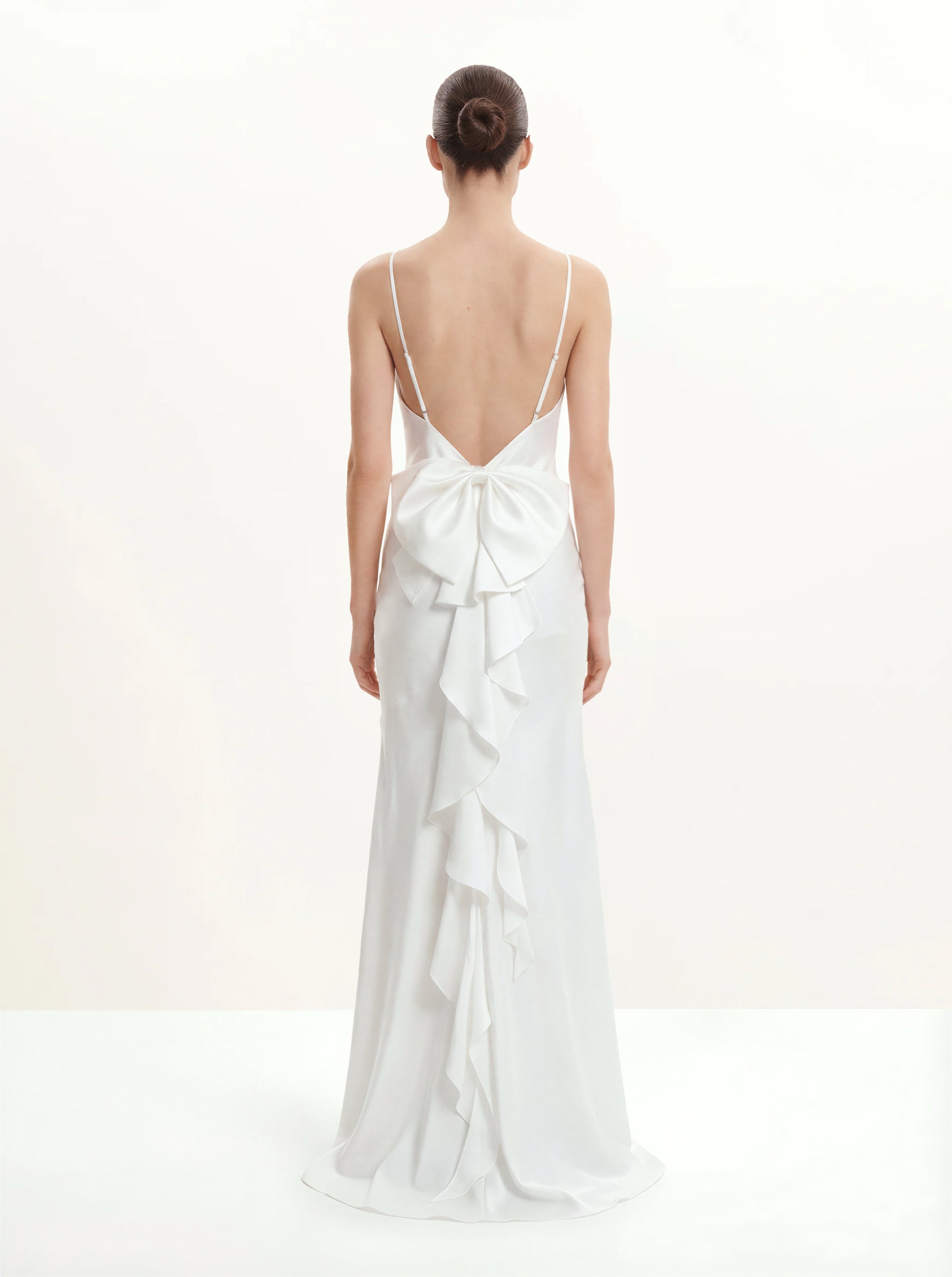 aisle white satin cowl neck maxi dress REVOLVE ELLIATT Aisle White Satin Cowl Neck Maxi Dress Slip Size Small