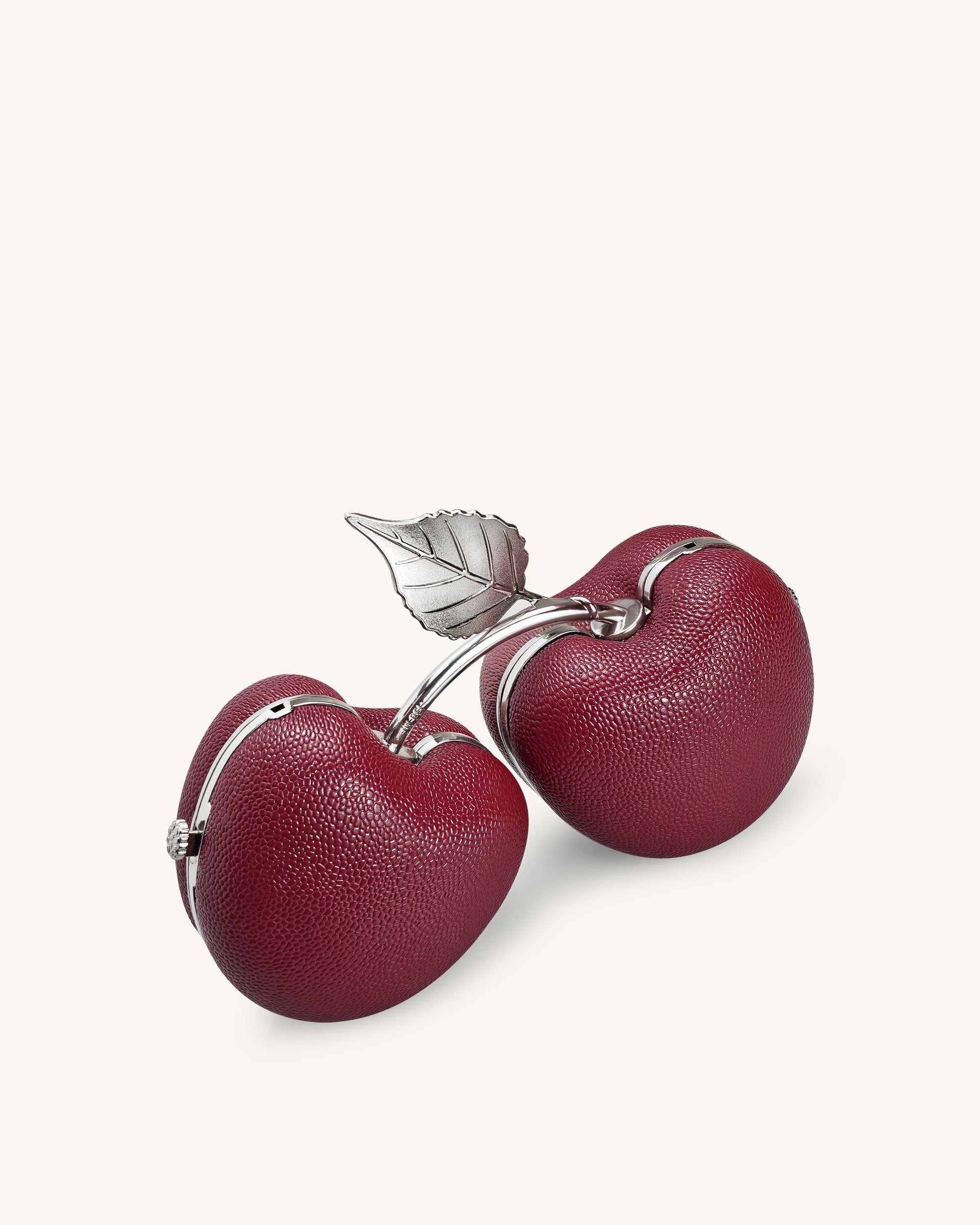 Elara Cherry Shaped Clutch - Red | JW PEI