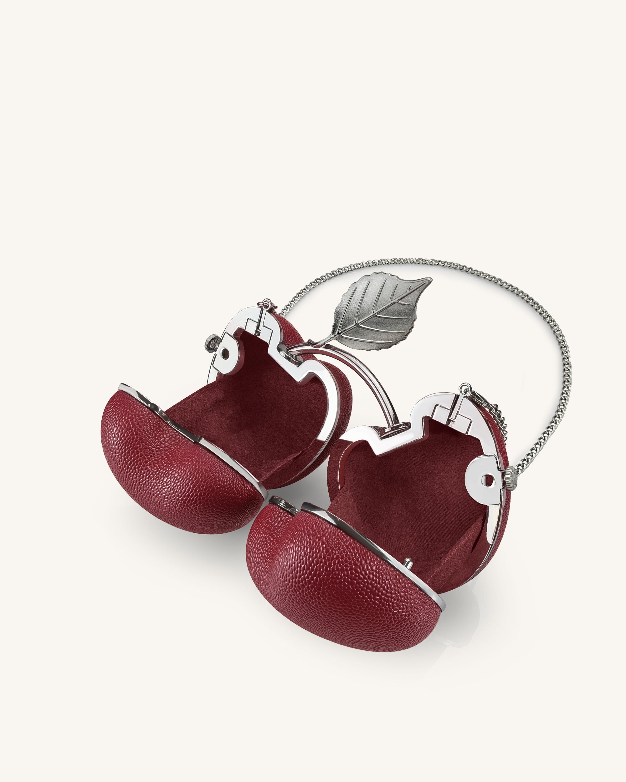 Aureline Cherry Shaped Clutch - Red | JW PEI Aureline Cherry Shaped Clutch - Red | JW PEI