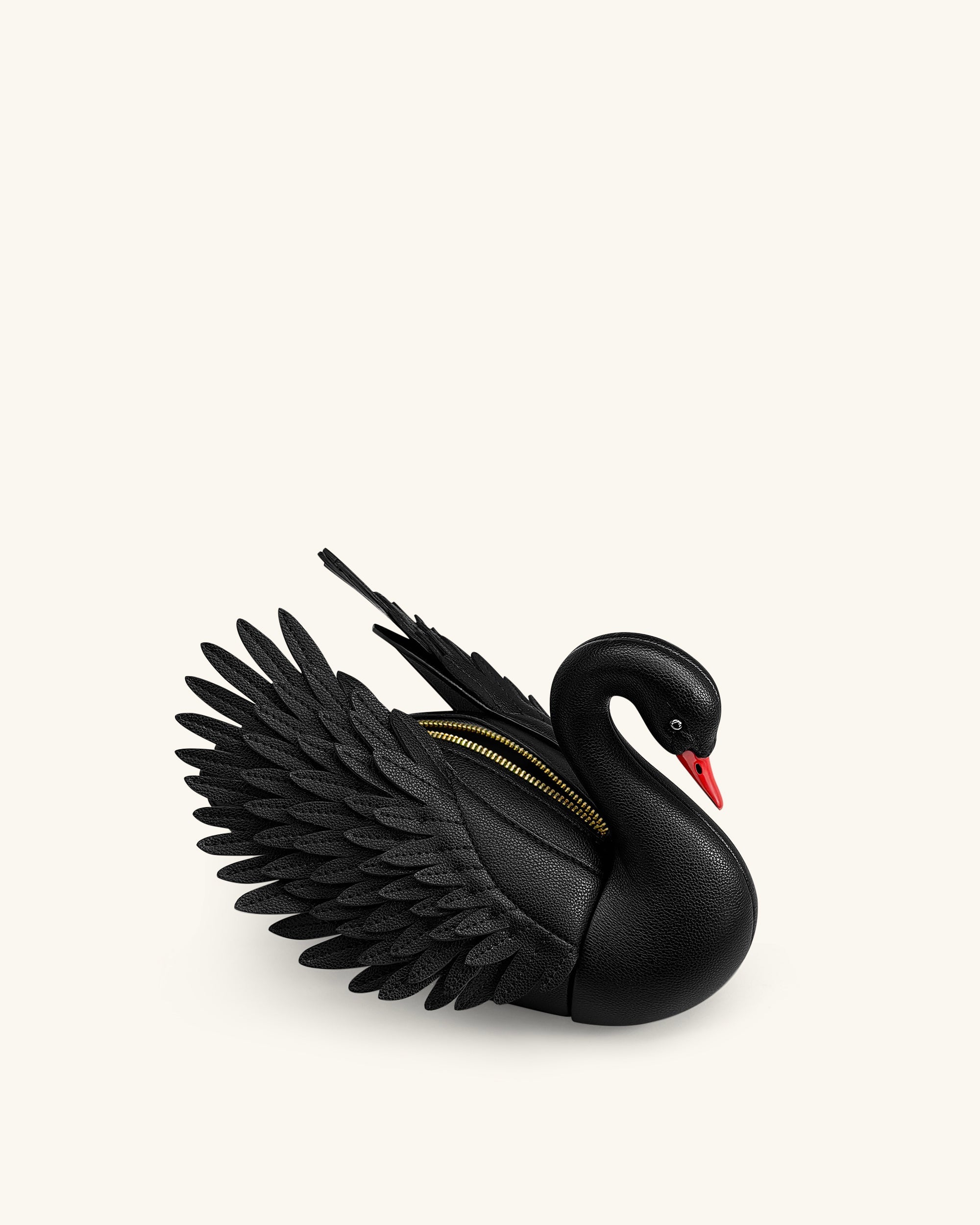black_swan！！ Alani Swan Shaped Crossbody Bag - Black | JW PEI