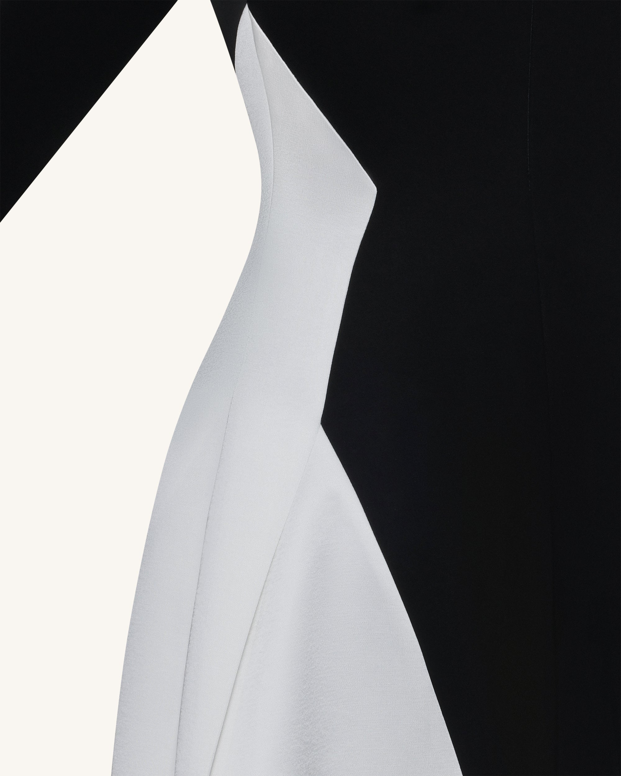 Monochrome Paneled Long-Sleeve Maxi Dress - Black 6 | US Monochrome Paneled Long-Sleeve Maxi Dress - Black 6 | US