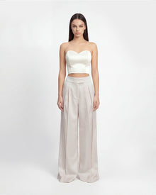 Sweetheart Bustier - White