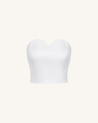 Sweetheart Bustier - White