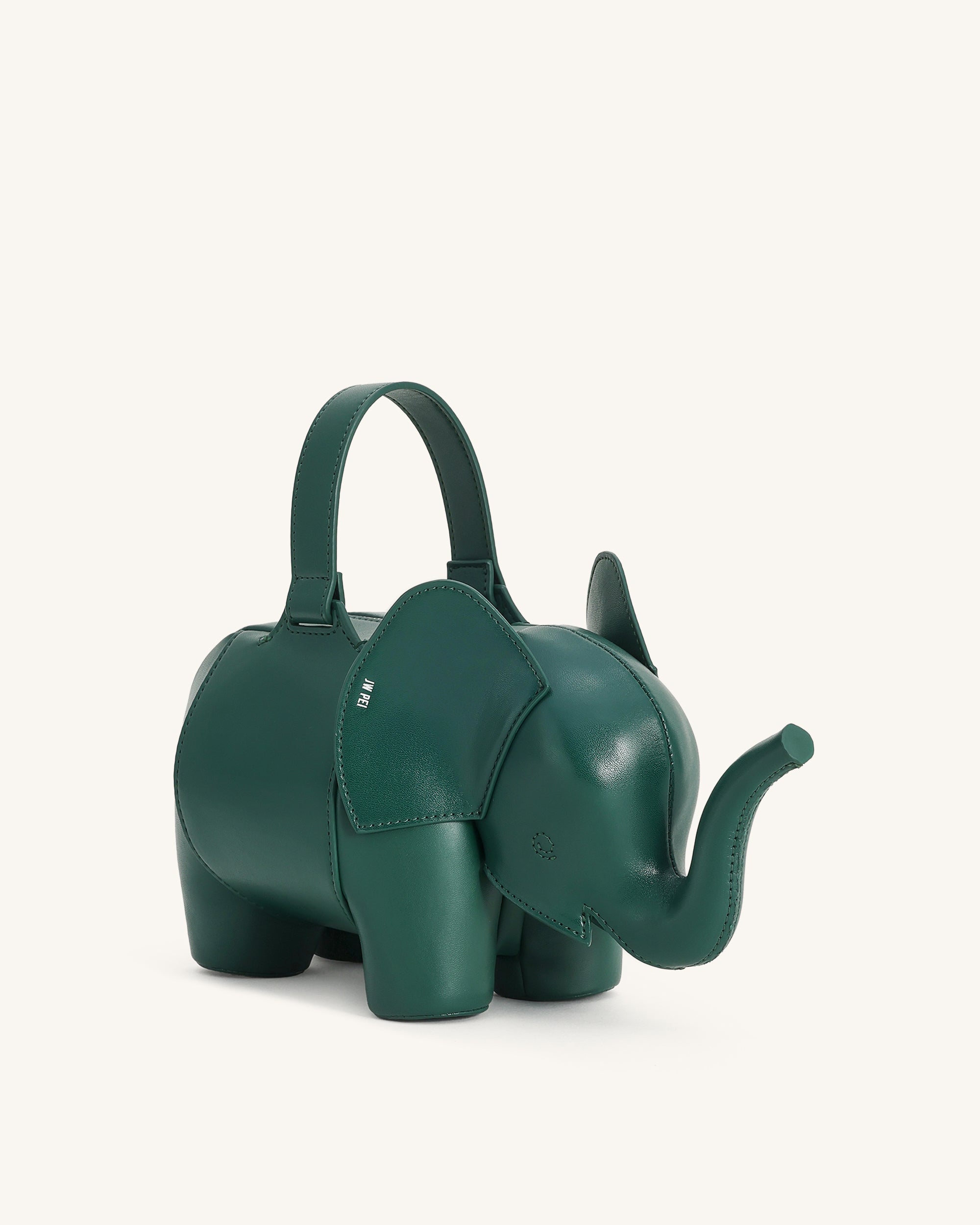 Claire Elephant Shaped Handbag - Green | JW PEI
