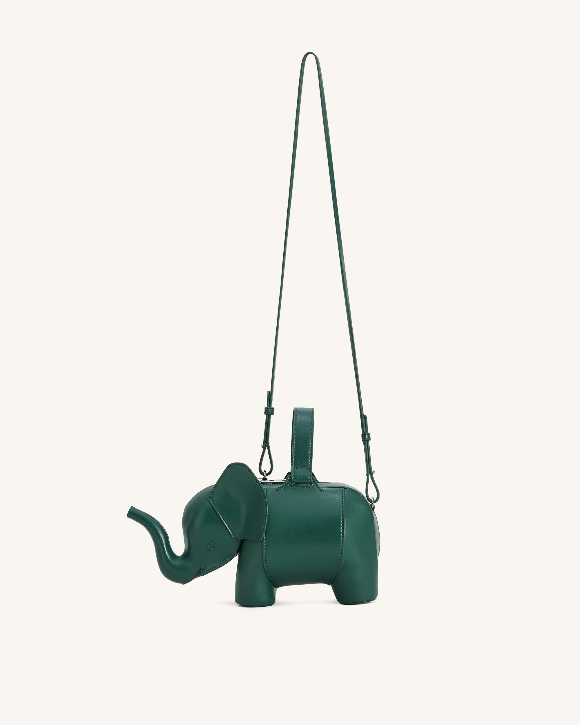 Claire Elephant Shaped Handbag - Green | JW PEI