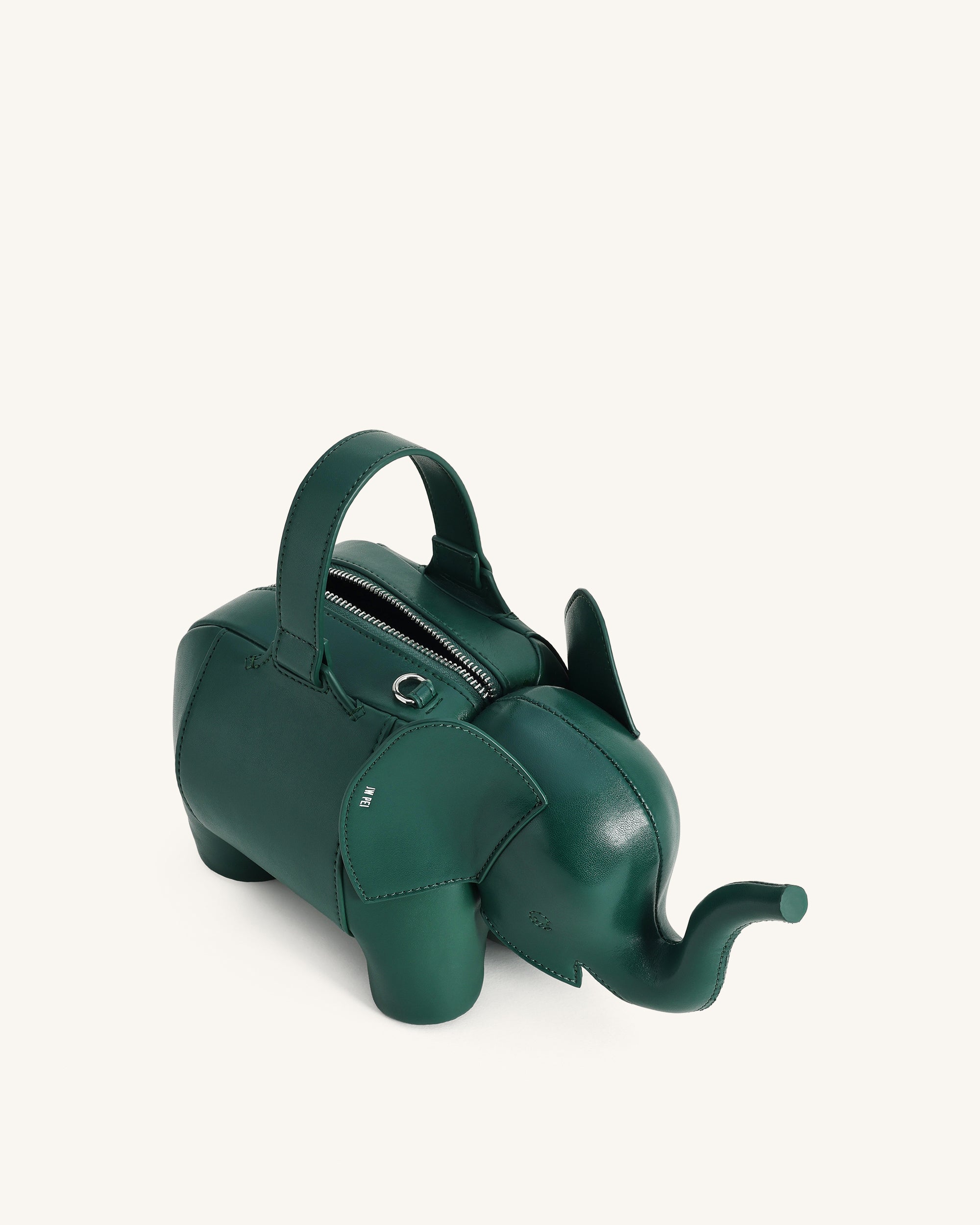Claire Elephant Shaped Handbag - Green | JW PEI