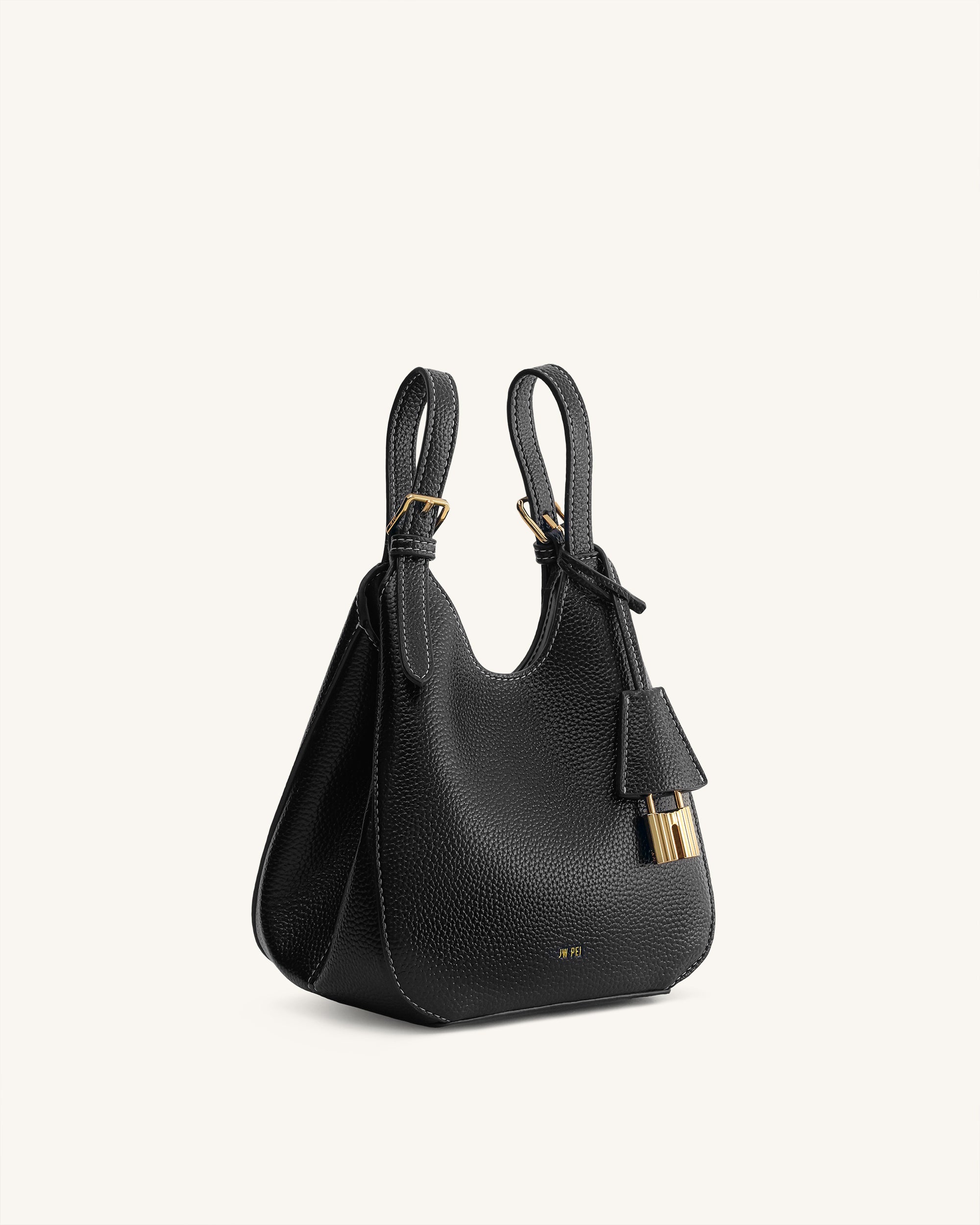 JW PEI Ines パドロック トートバッグ Ines Padlock Tote Bag - Black | JW PEI