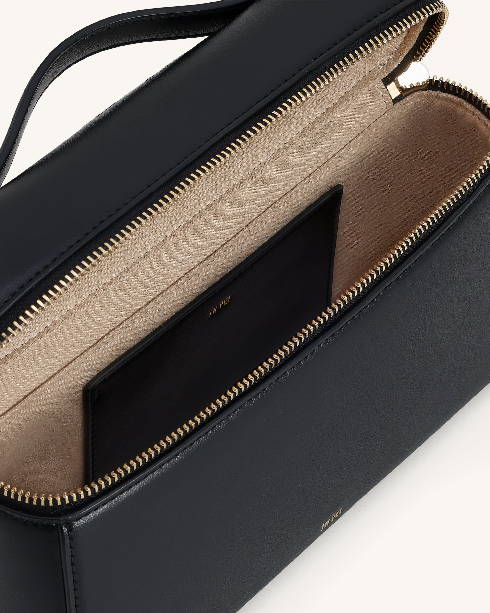 Thea Large Top Handle Bag - Black | JW PEI