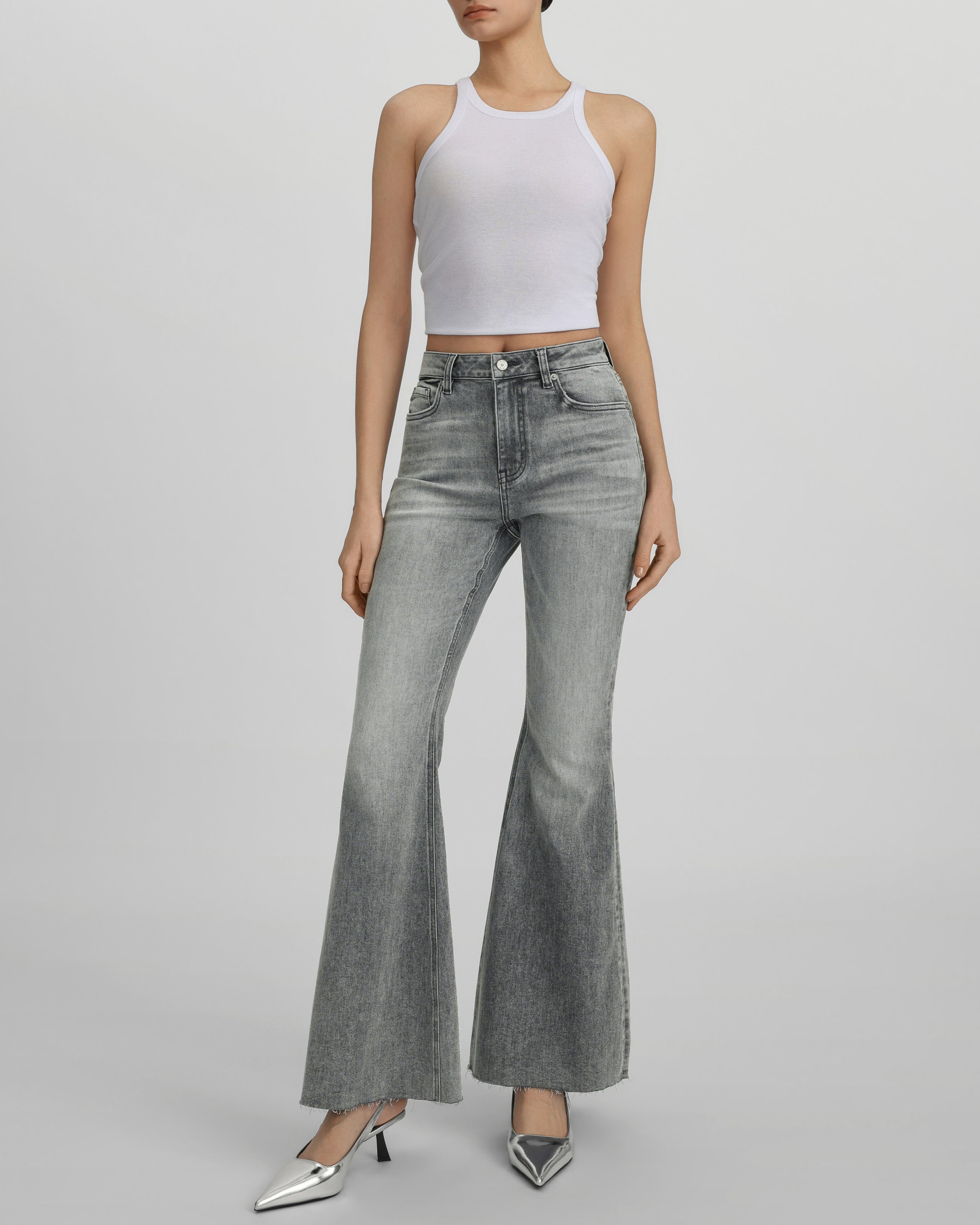 The Boogie Child Fray Jeans - Smoke and Mirrors