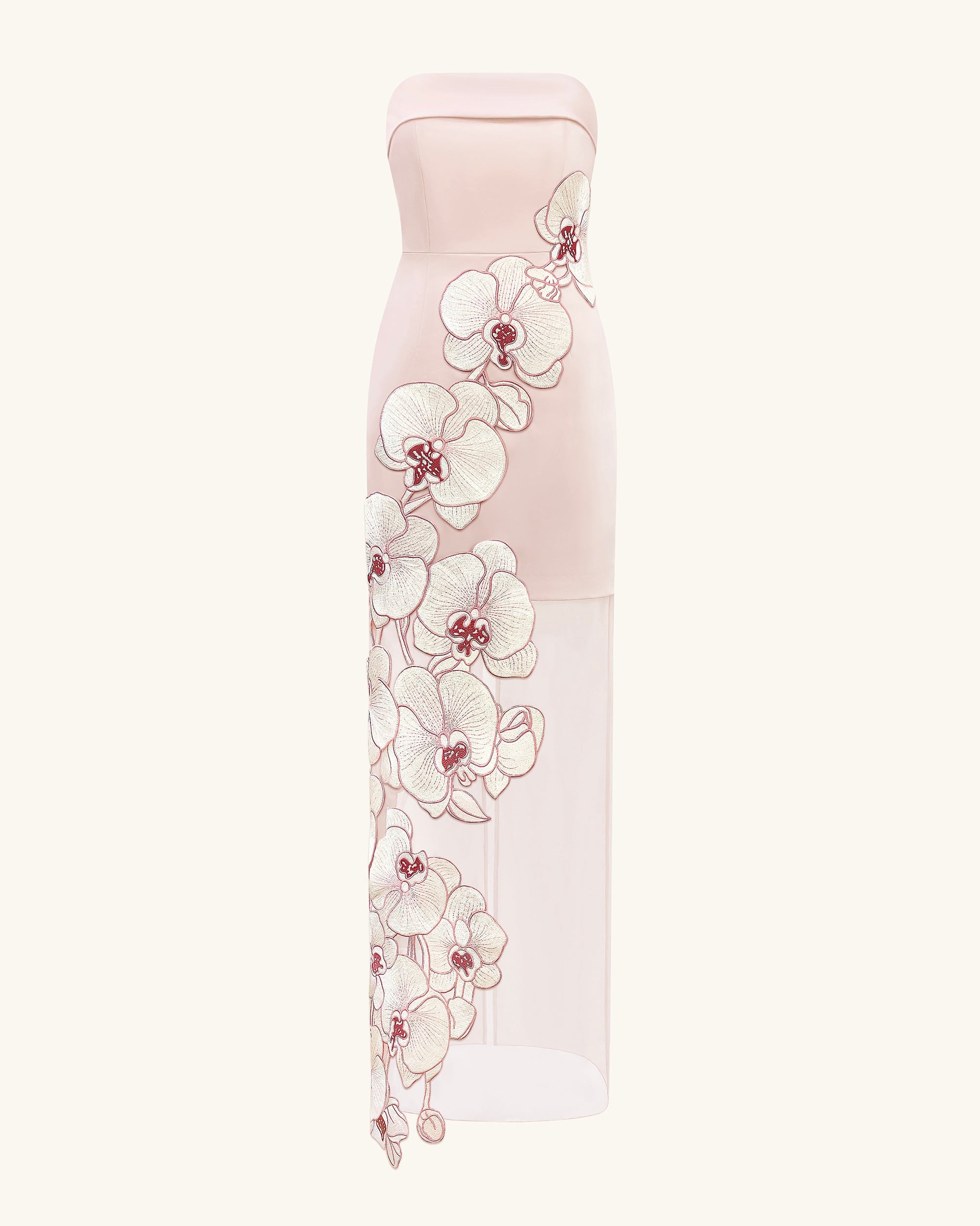Orchid Embroidered Dress - Pink | JW PEI