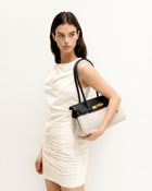 Yara Shoulder Bag - Black Canvas