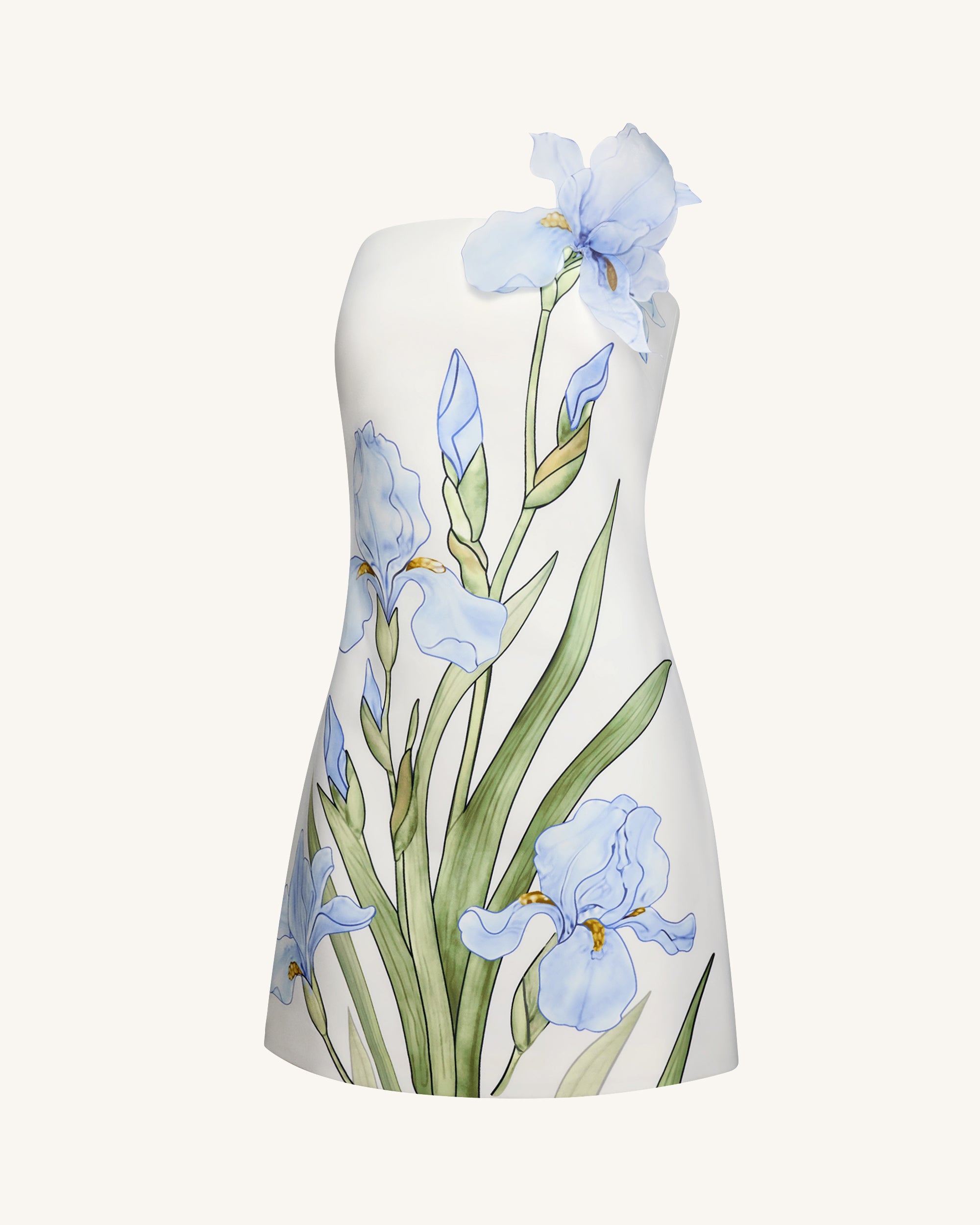 Floral Printed Mini Dress - White | JW PEI Floral Printed Mini Dress - White | JW PEI