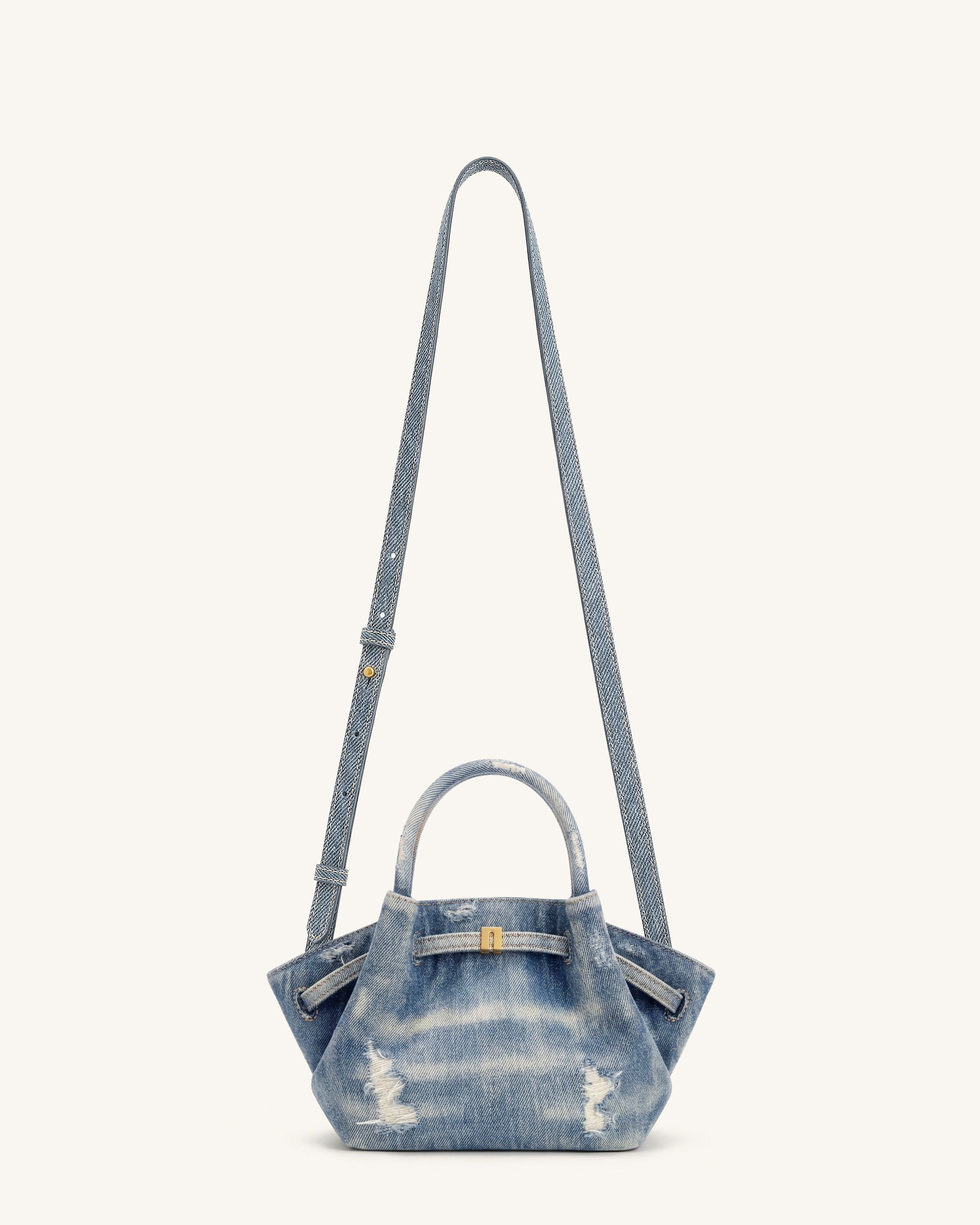 hana Hana Medium Weave Texture Tote Bag - Black | JW PEI