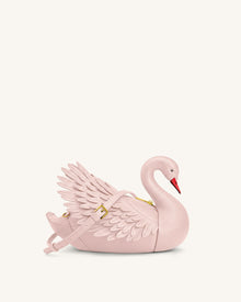 Alani Swan Shaped Crossbody Bag - Light Pink
