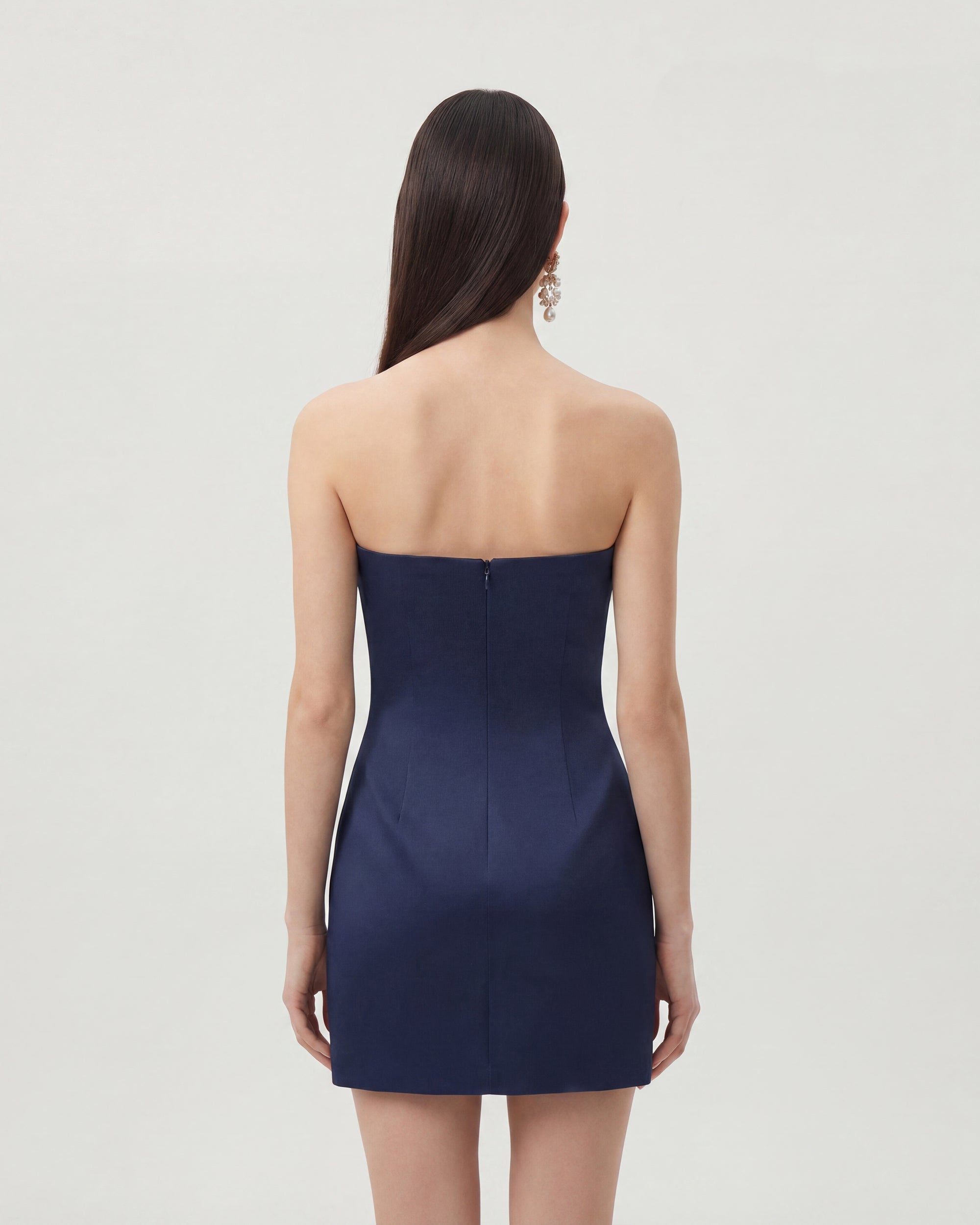Floral Printed Mini Dress - Navy blue | JW PEI Floral Printed Mini Dress - Navy blue | JW PEI