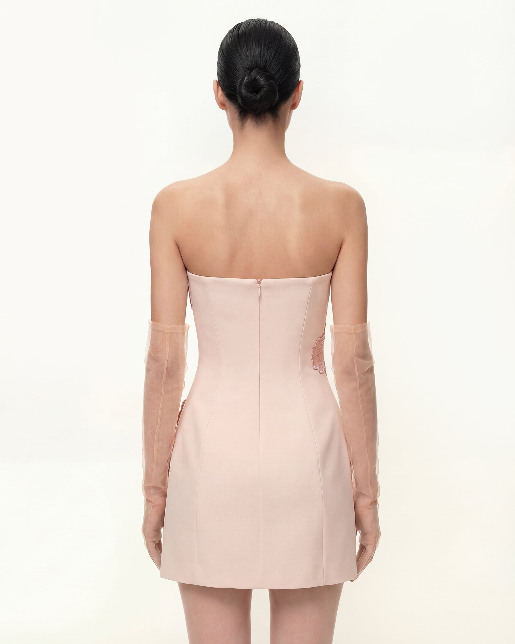 iris pink dress German Iris Frilly Dress
