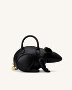 Mia Mouse Top Handle Bag - Black