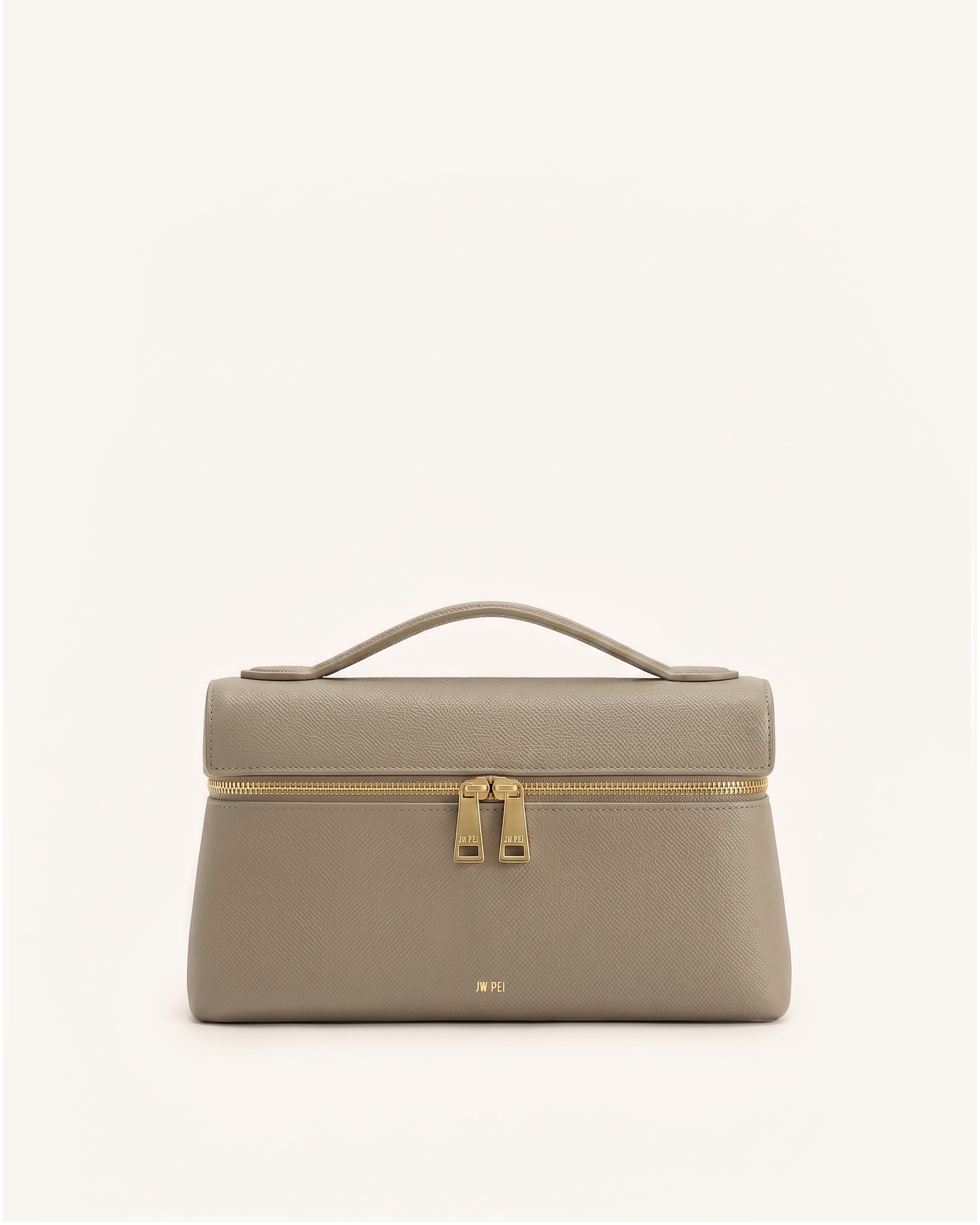 Thea Top Handle Bag - Mocha Grey Brown | JW PEI