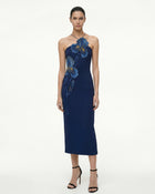 iris halter midi dress Shop Iris Chiffon Halter Dress