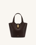 Bella Bucket Bag - Dark Brown