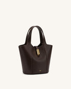 Bella Bucket Bag - Dark Brown